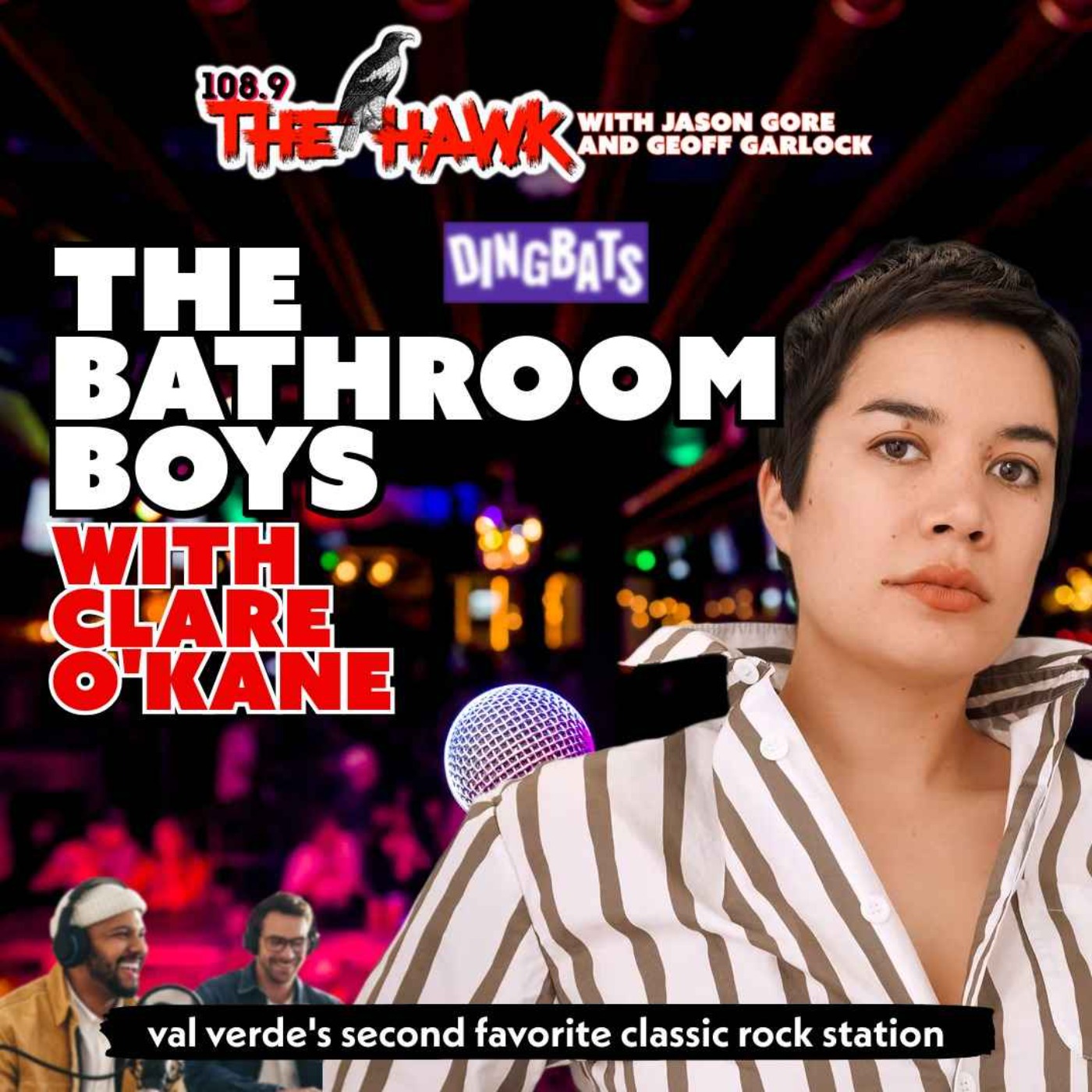 The Bathroom Boys with Clare O’Kane