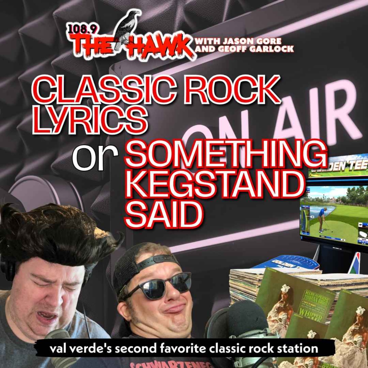 Classic Rock Lyrics or Something Kegstand Said