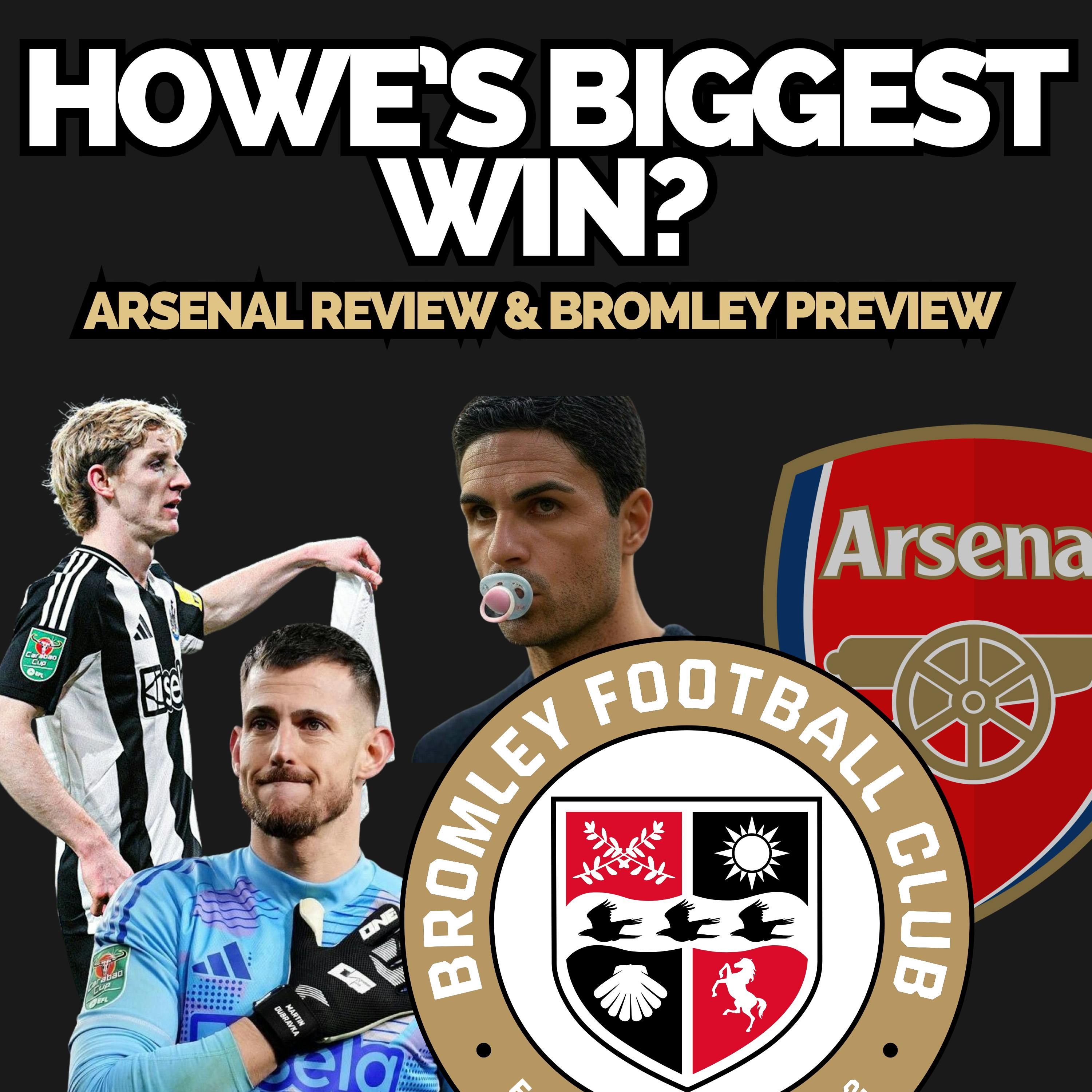 Howe's biggest win?! - Dream night, Dubravka and Bromley on Sunday episode artwork
