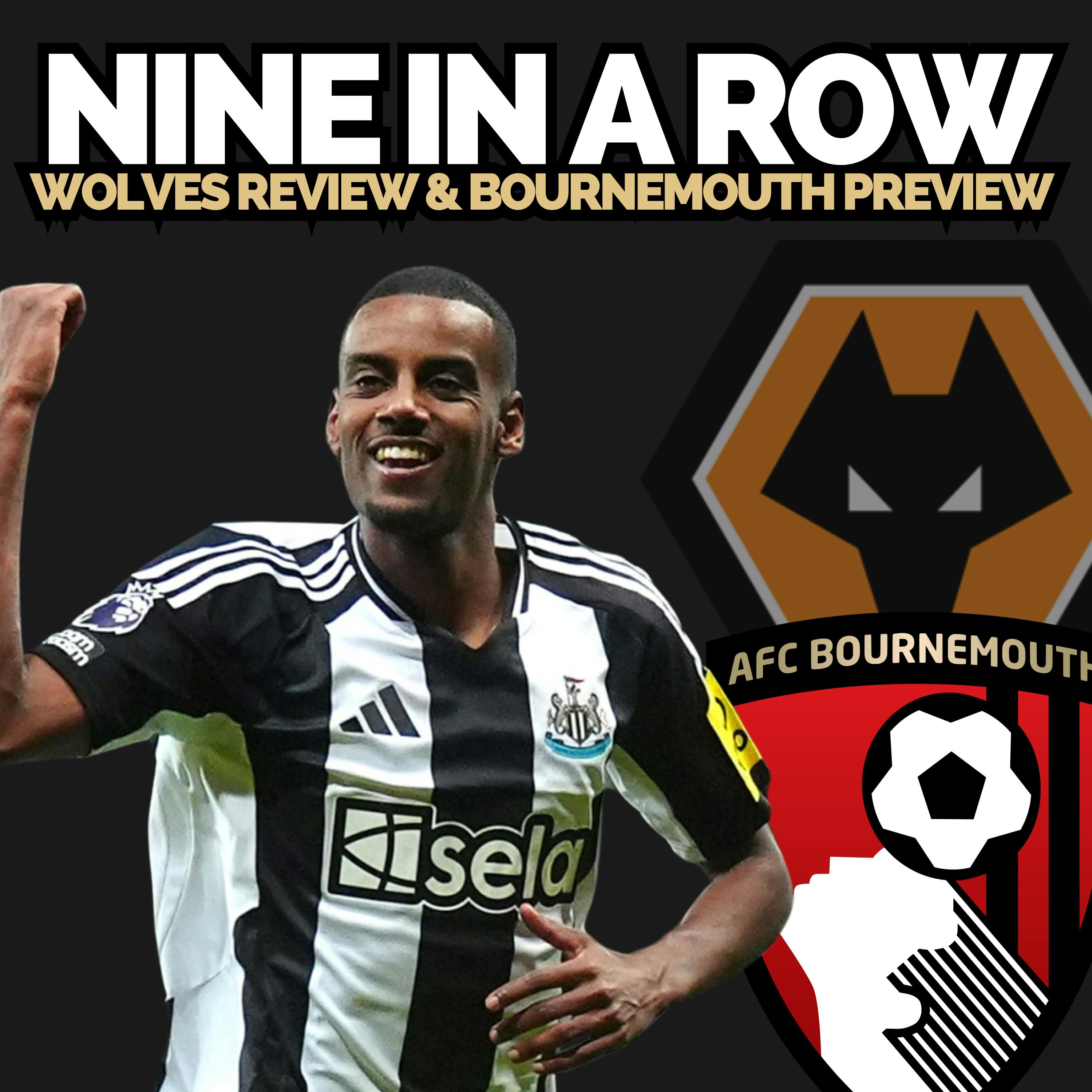 A night of records, NINE in a row, Almiron off and Bournemouth next! episode artwork
