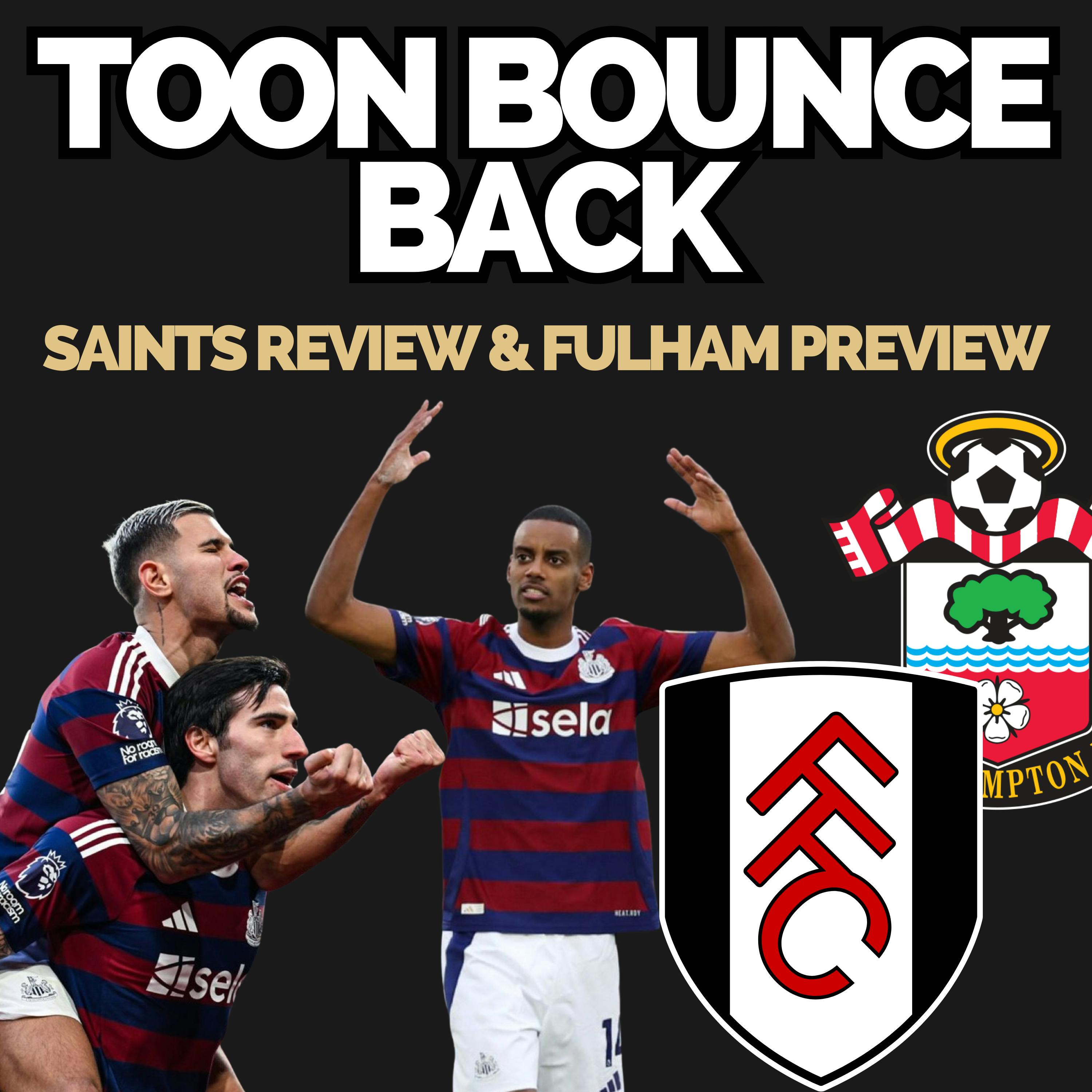 Toon bounce back, 3 good, 3 bad, Miggy moves and Fulham preview episode artwork