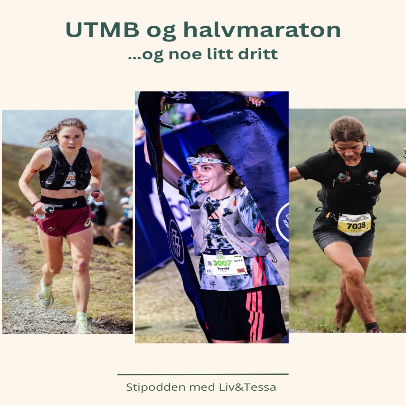 UTMB, halvmaraton og noe litt dritt