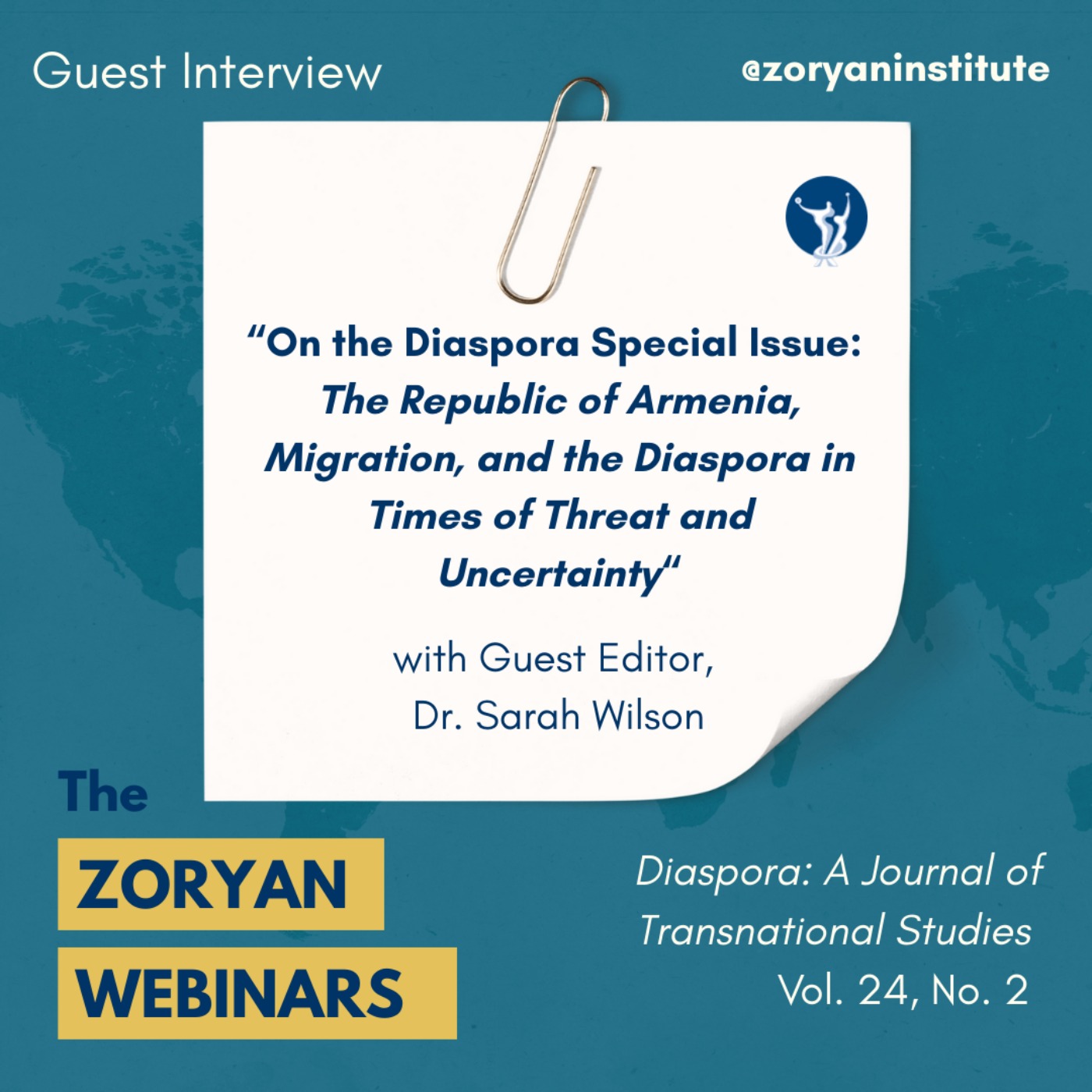 Guest Interview on the Diaspora Special Issue (Vol. 24, No. 2)