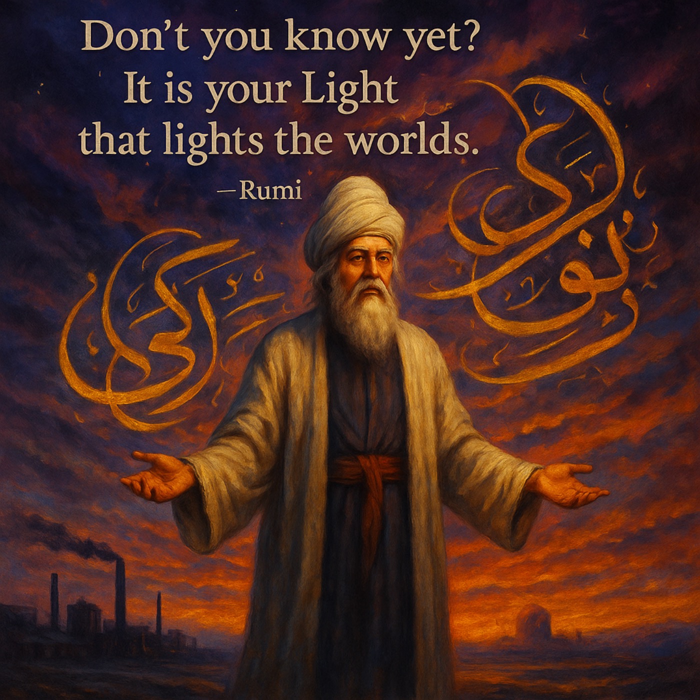 Rumi: The Flame That Dances Us episode artwork