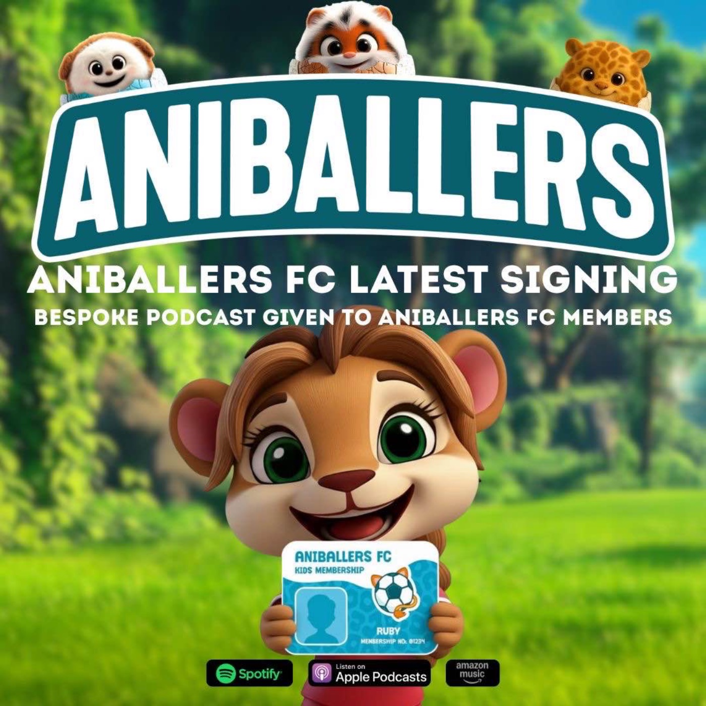 Aniballers FC's Latest Signing 🦁⚽️🏆 Aniballers Football Stories for Kids episode artwork