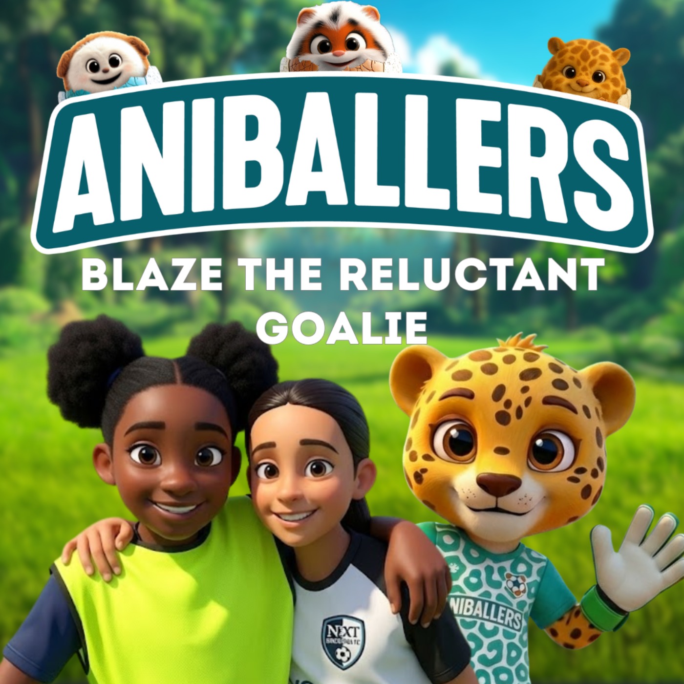 Blaze the reluctant goalie - Featuring NPL U9 Lionesses 🦁⚽️🏆 Aniballers Football Stories for Kids episode artwork