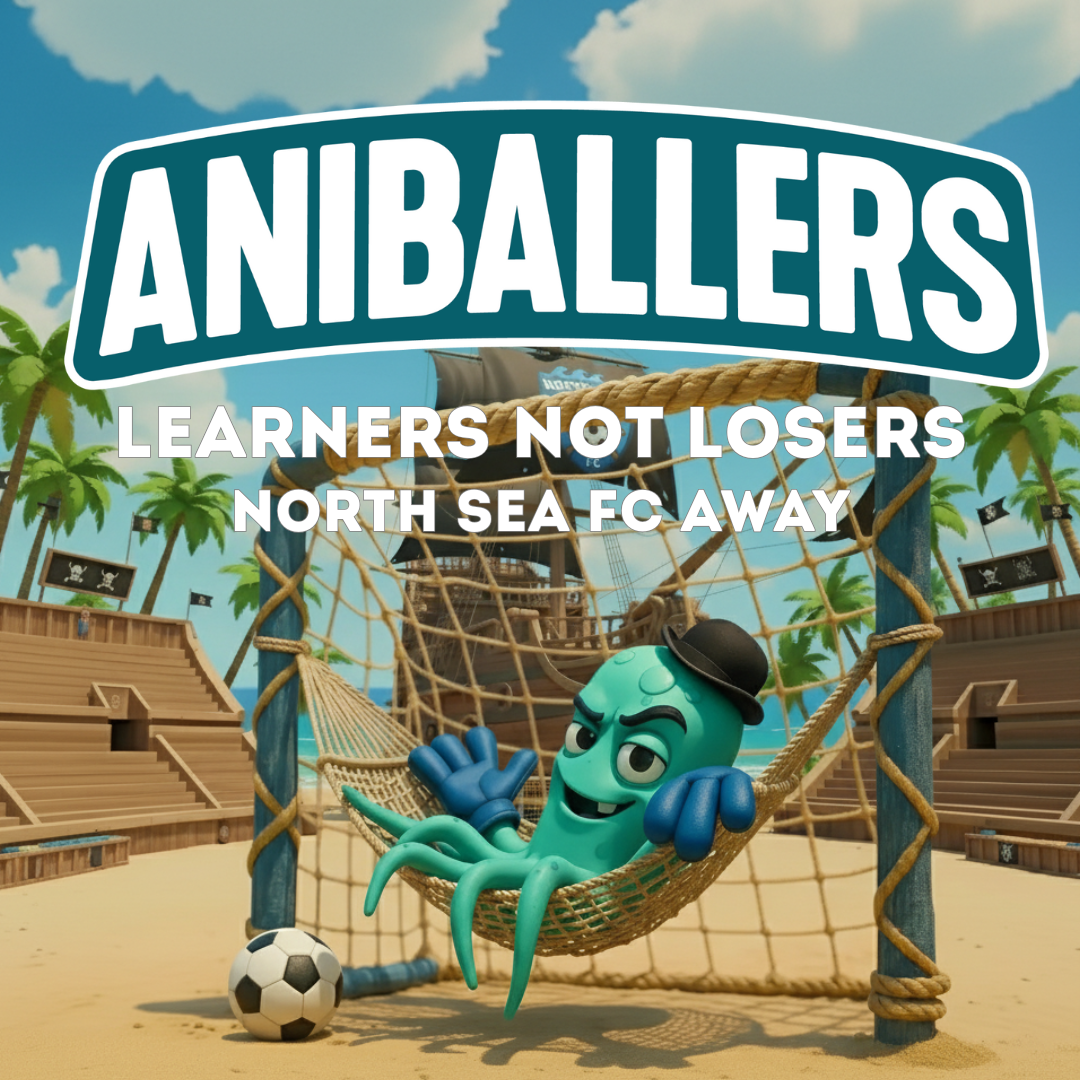 Learners Not Losers - North Sea FC Away - Bedtime Football Stories by Aniballers episode artwork