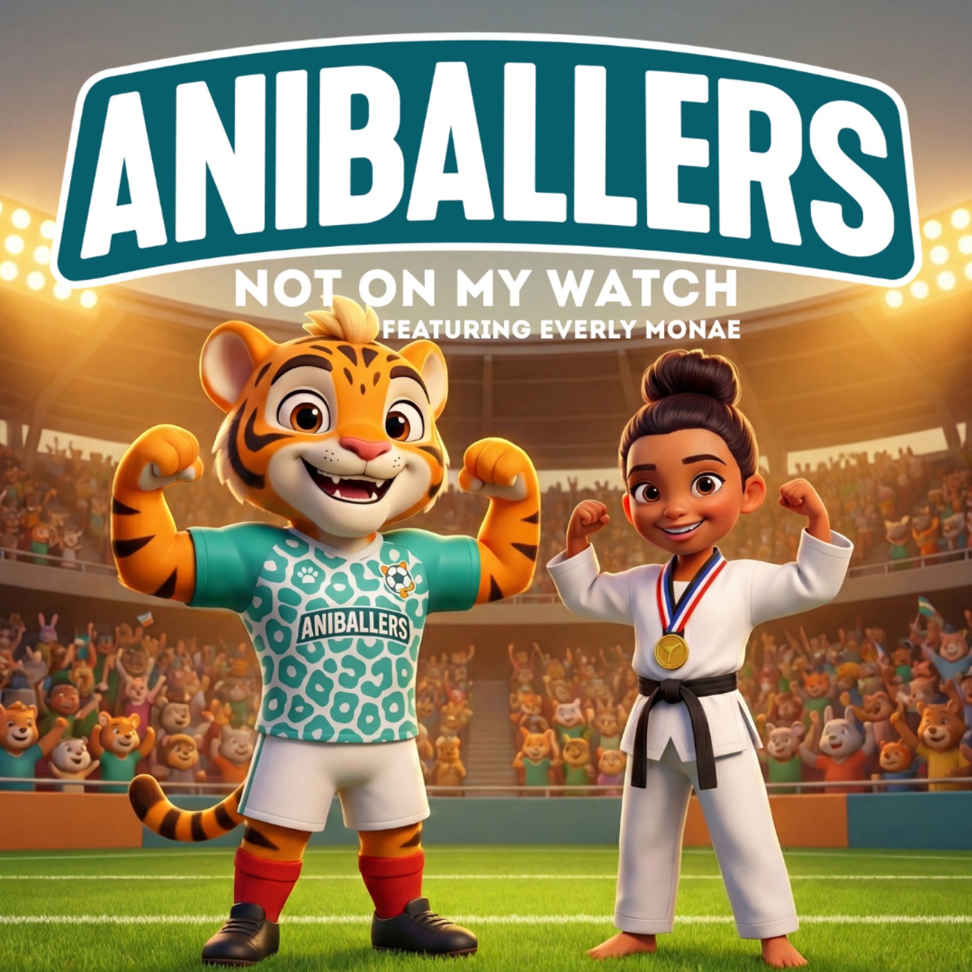 Not On My Watch featuring Everly Monae - Aniballers Bedtime football Stories episode artwork