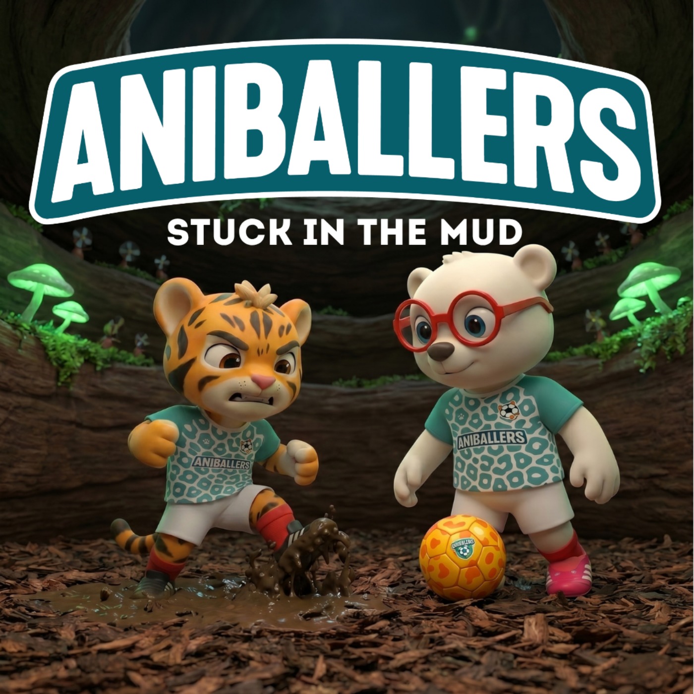 Stuck In The Mud - Aniballers Bedtime football Stories episode artwork
