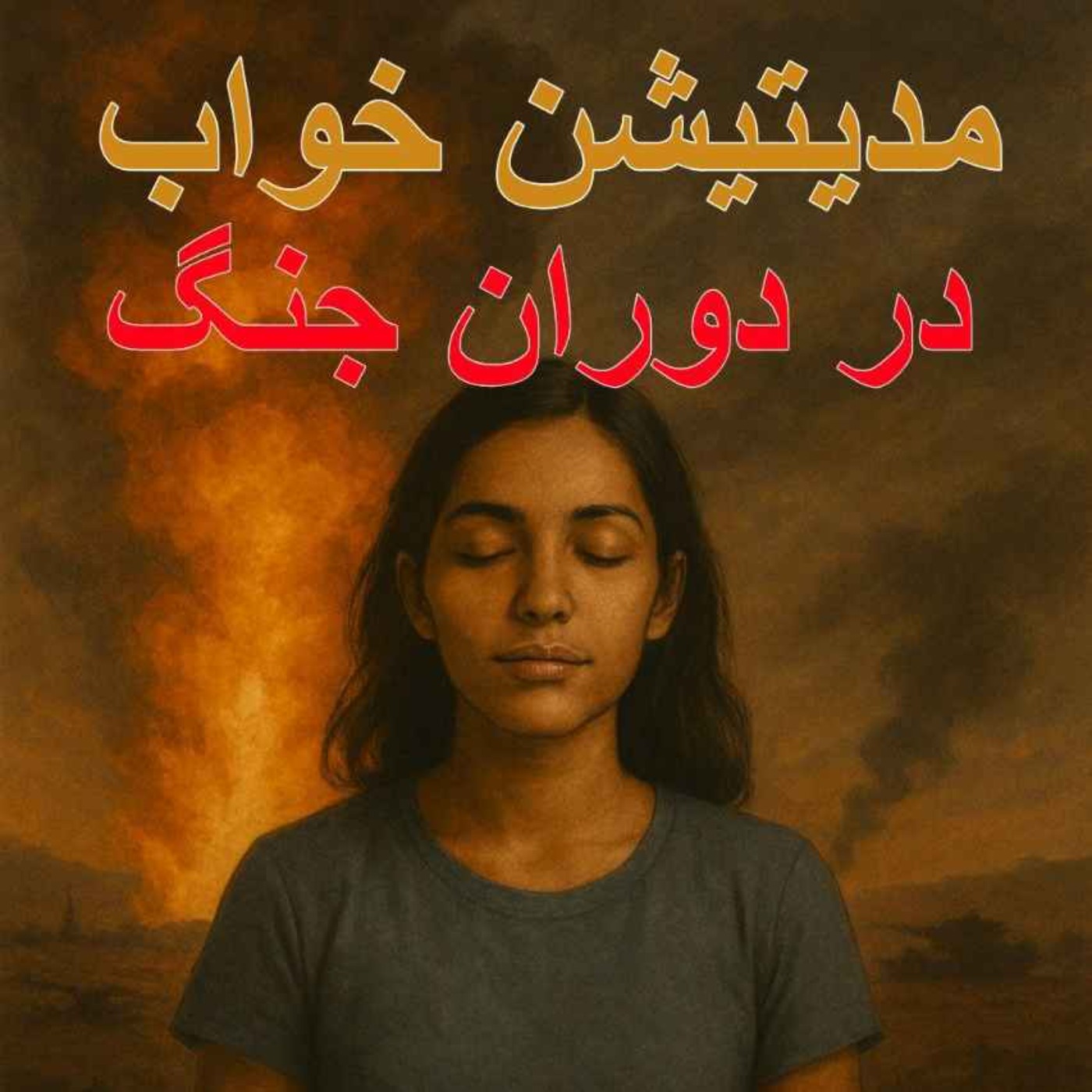 پادکست موسیقی و موزیک خواب برای مراقبه و مدیتیشن در دوران جنگ podcast artwork