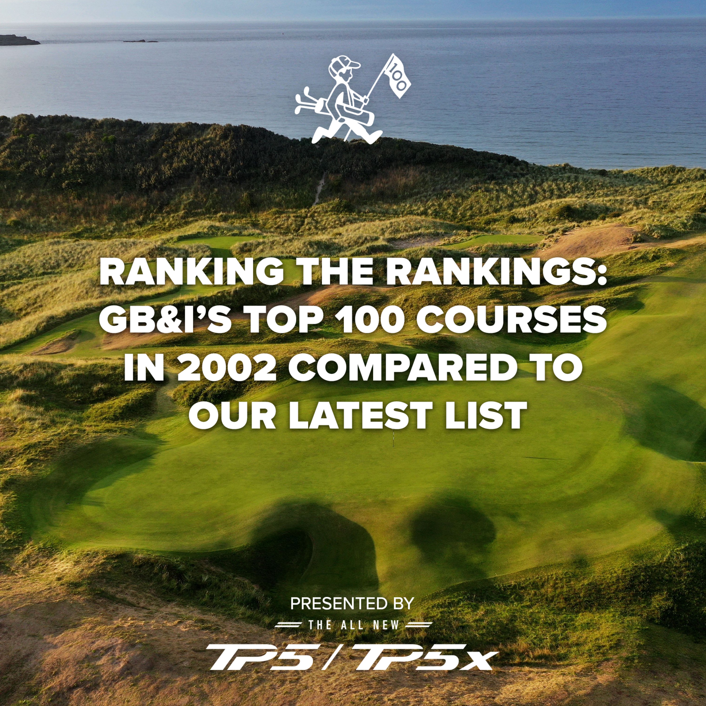Ranking the Rankings: GB&I’s Top 100 courses in 2002 compared to our latest list  