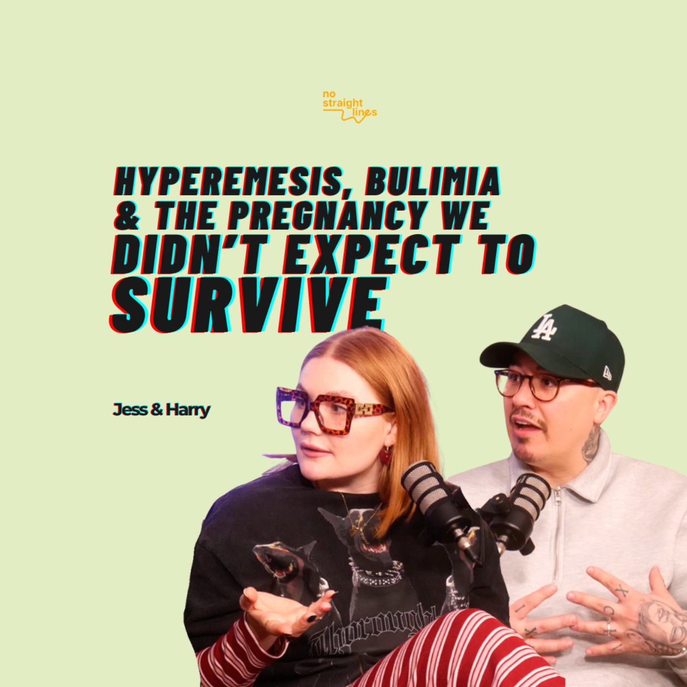 Hyperemesis, Bulimia & The Pregnancy We Didn’t Expect to Survive - Jess & Harry episode artwork