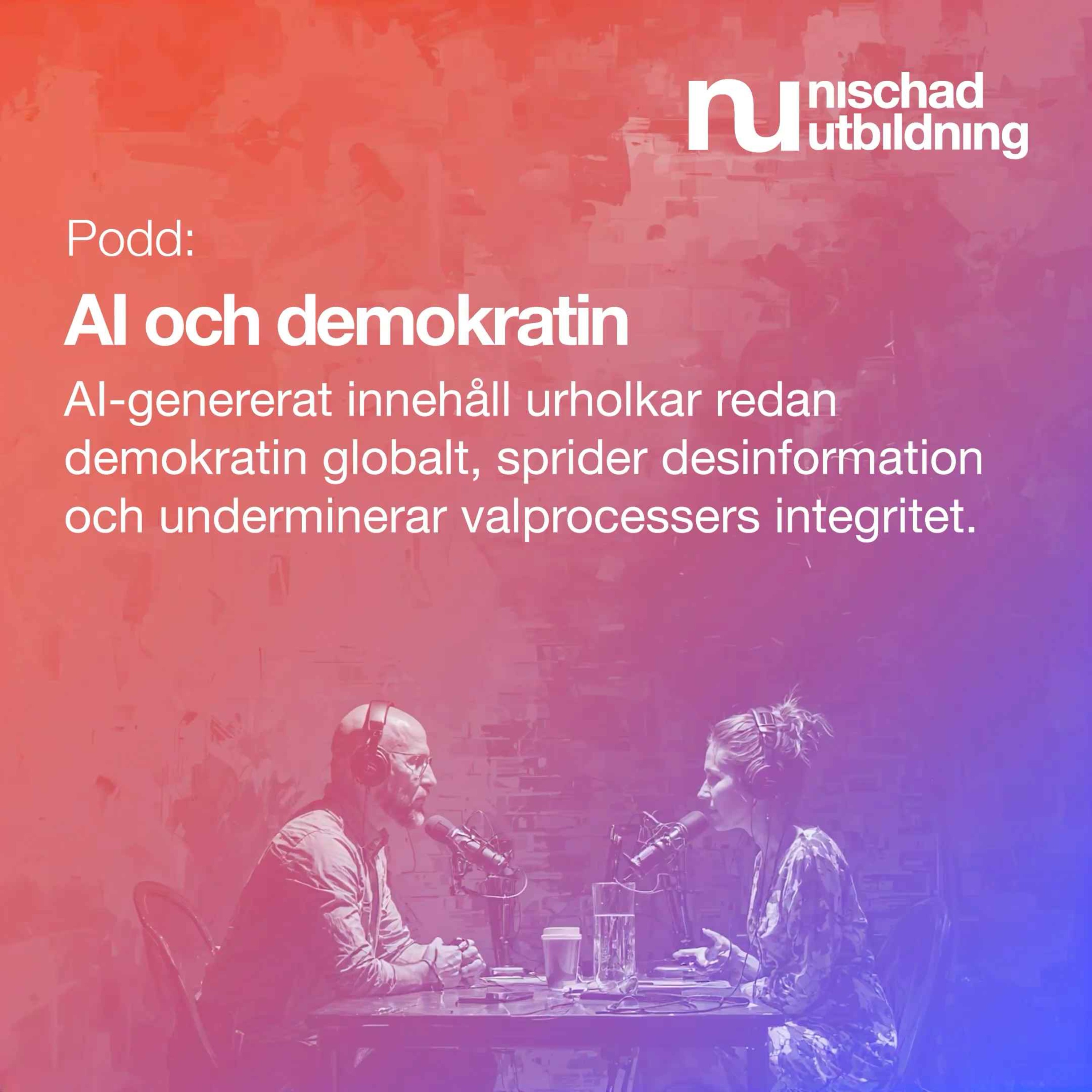 Cover art for the episode AI och demokratin