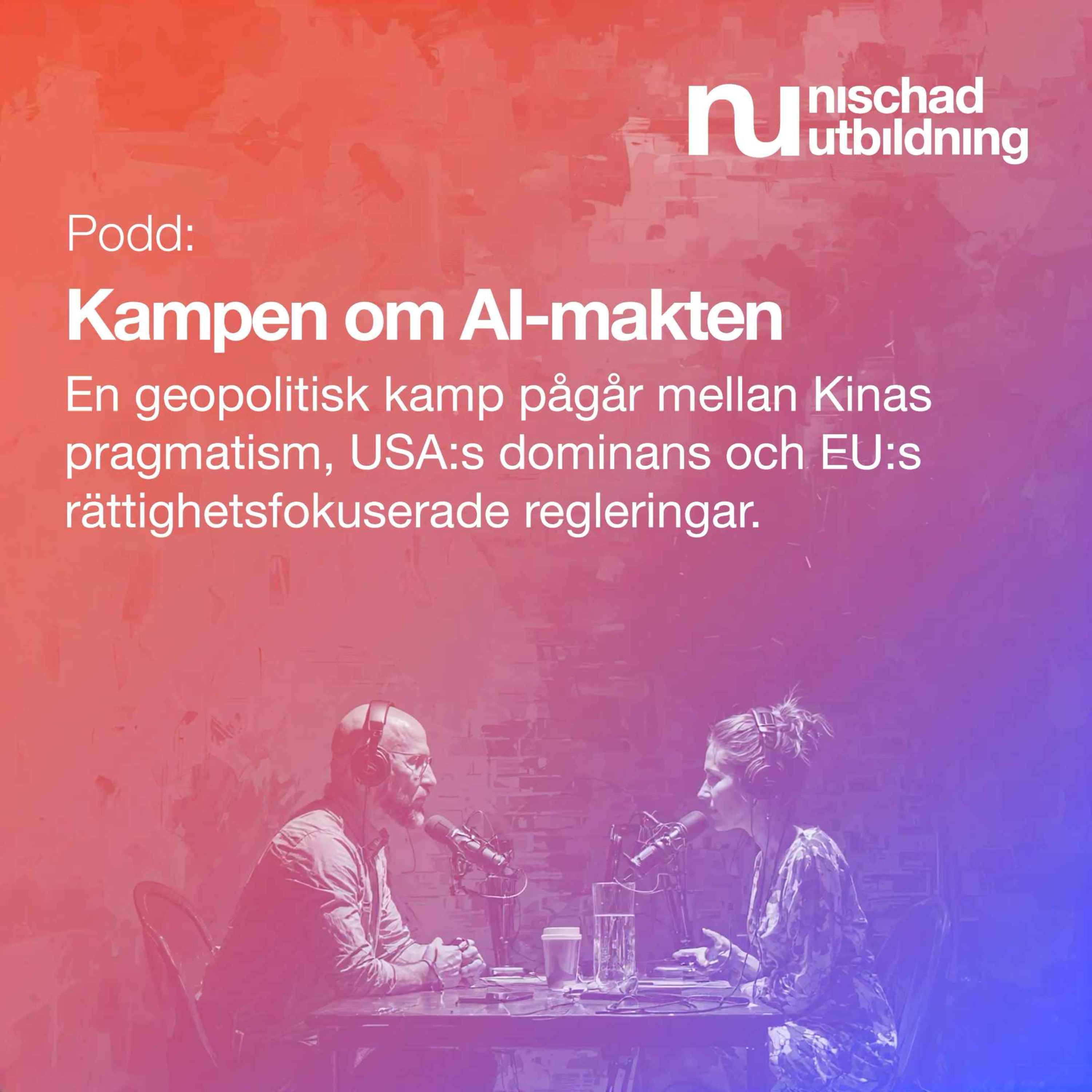 Cover art for the episode Kampen om AI-makten
