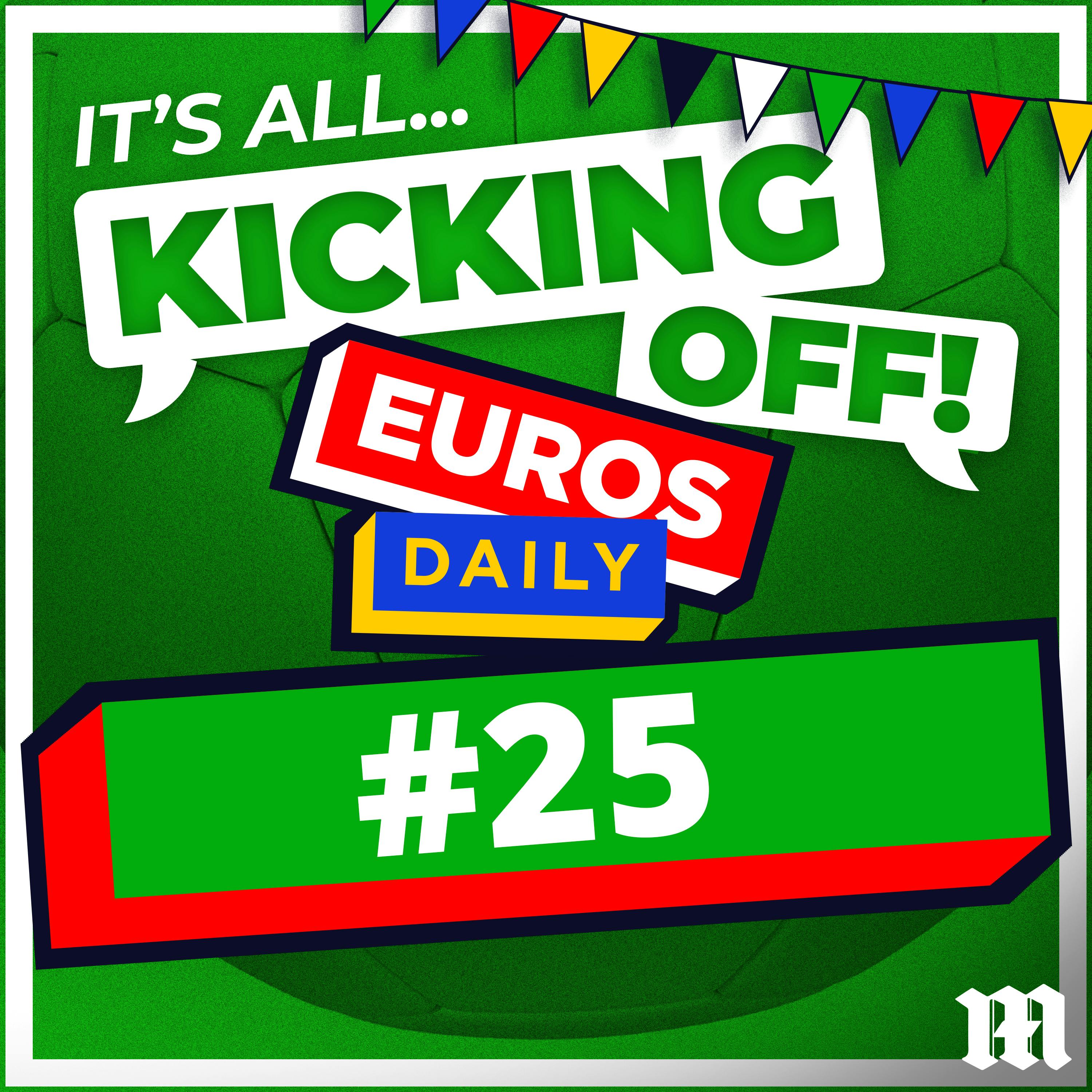 EUROS DAILY: 'Lucky' England still raise eyebrows... but they've forgotten how to lose episode artwork