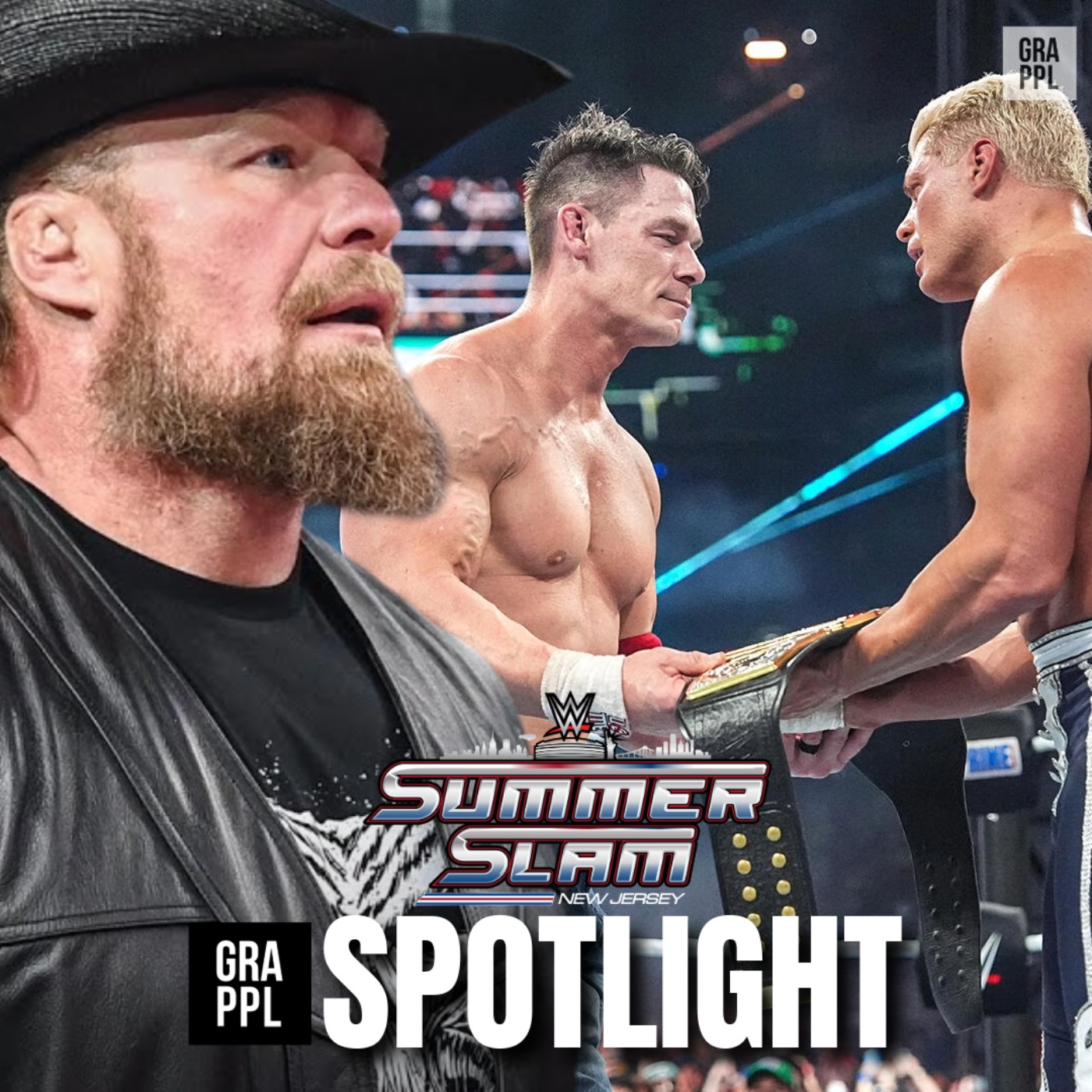 Spotlight - SummerSlam 2025 Full Review (Brock Lesnar return, John Cena turns face, Punk vs Gunther) episode artwork