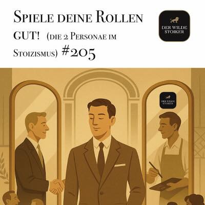 Spiele deine Rollen gut! (die zwei Personae im Stoizismus) #205