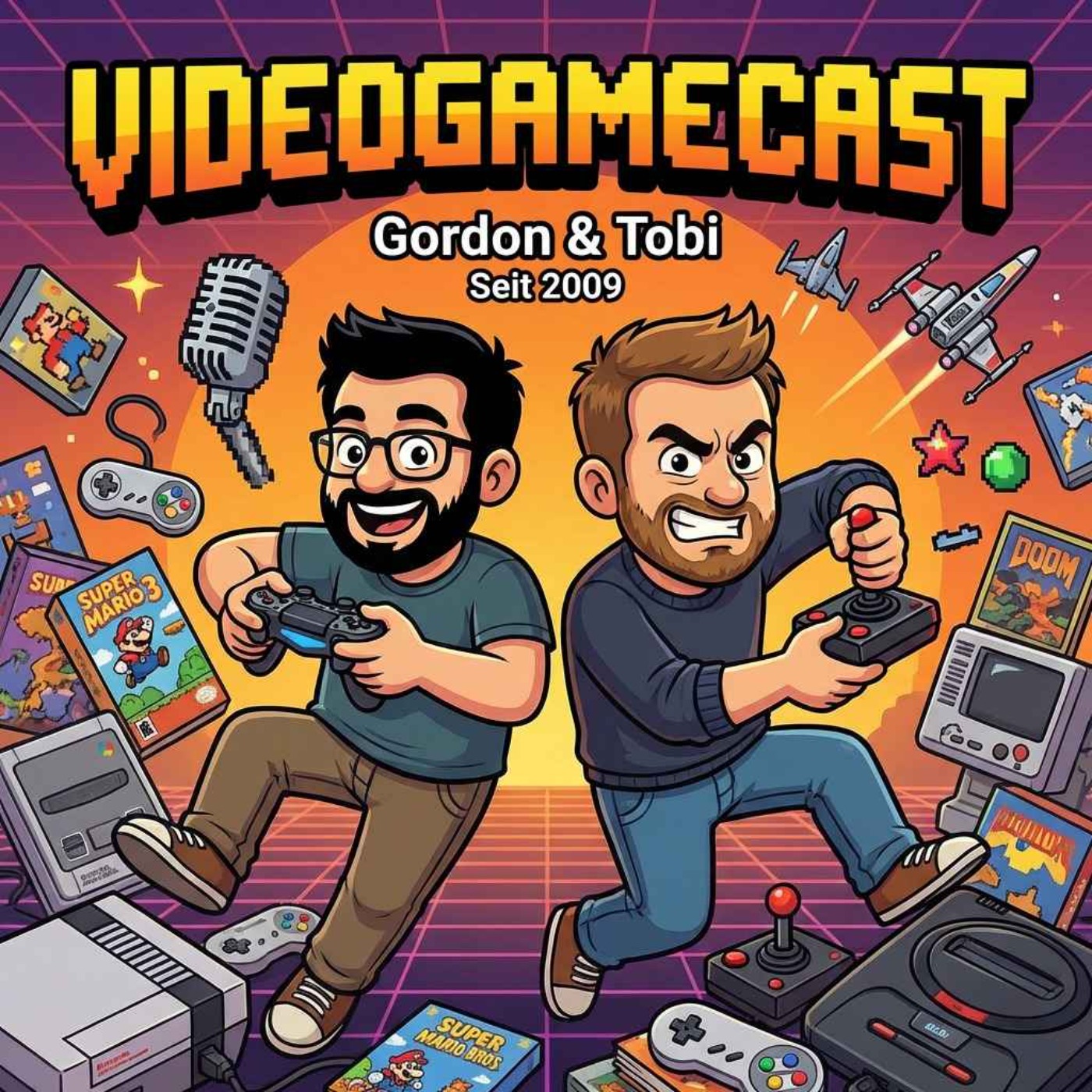 Videogamecast - Dein Podcast für Retro Gaming und Videospielreihen