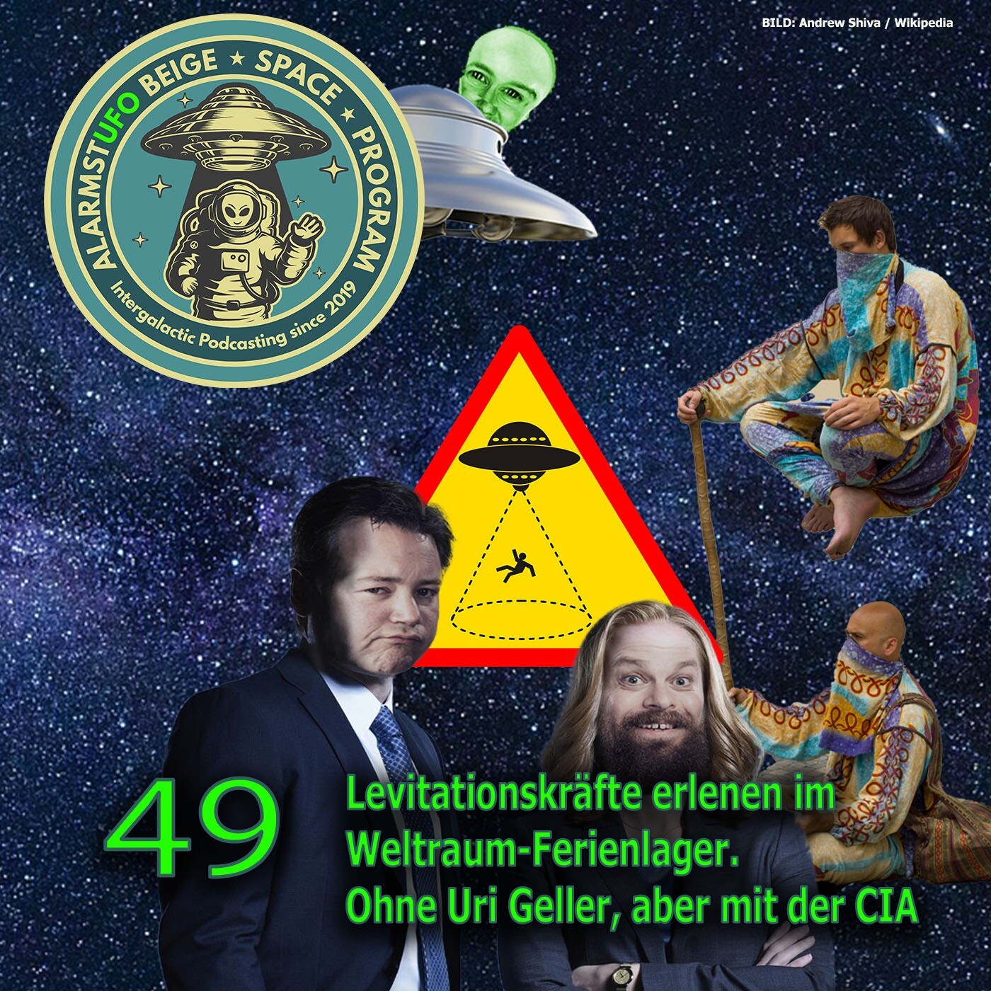 AlarmstUFO - Der Podcast für UFO-Jäger und Alienfreunde!