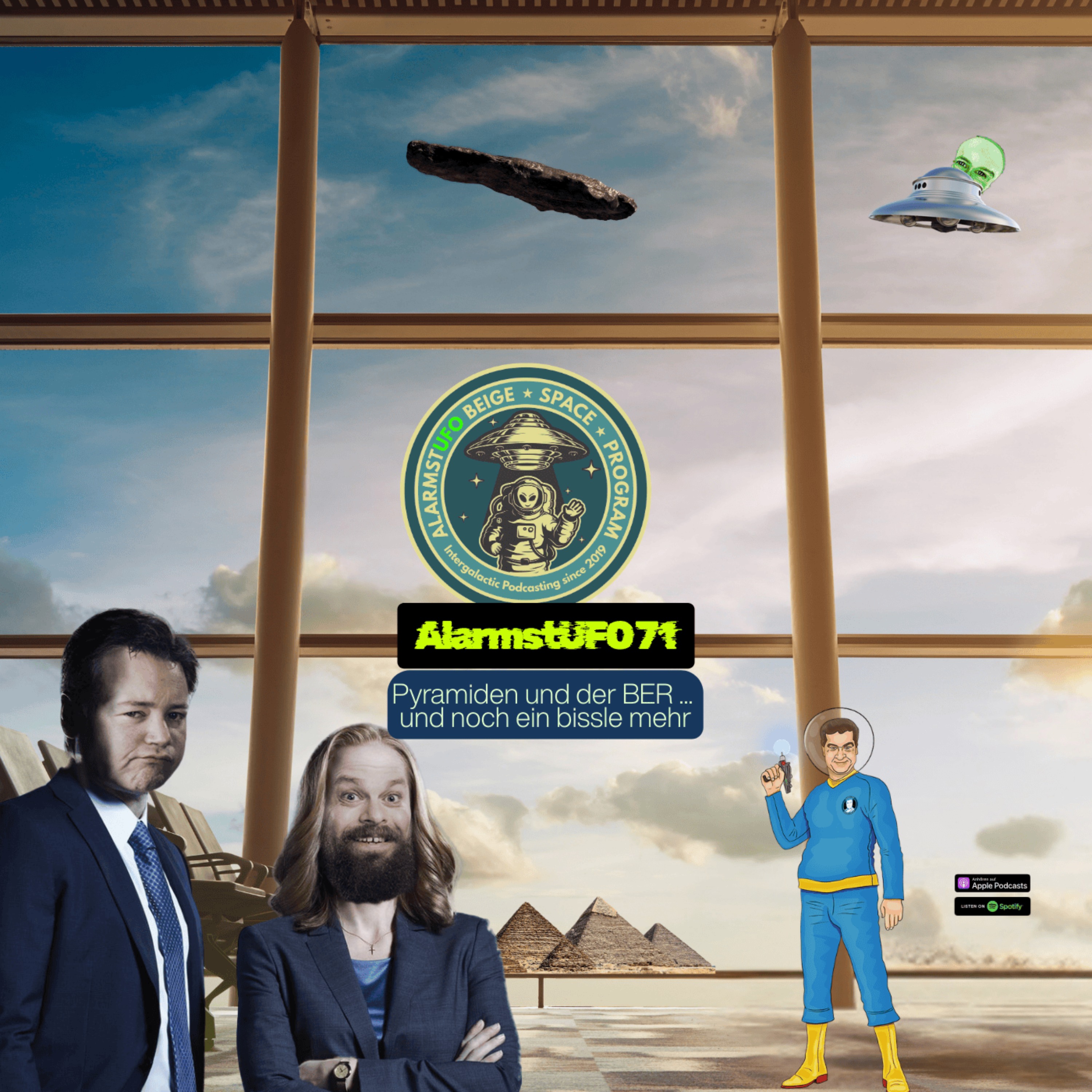 Alarmstufo 71 - Pyramiden und der BER ...  und noch ein bissle mehr