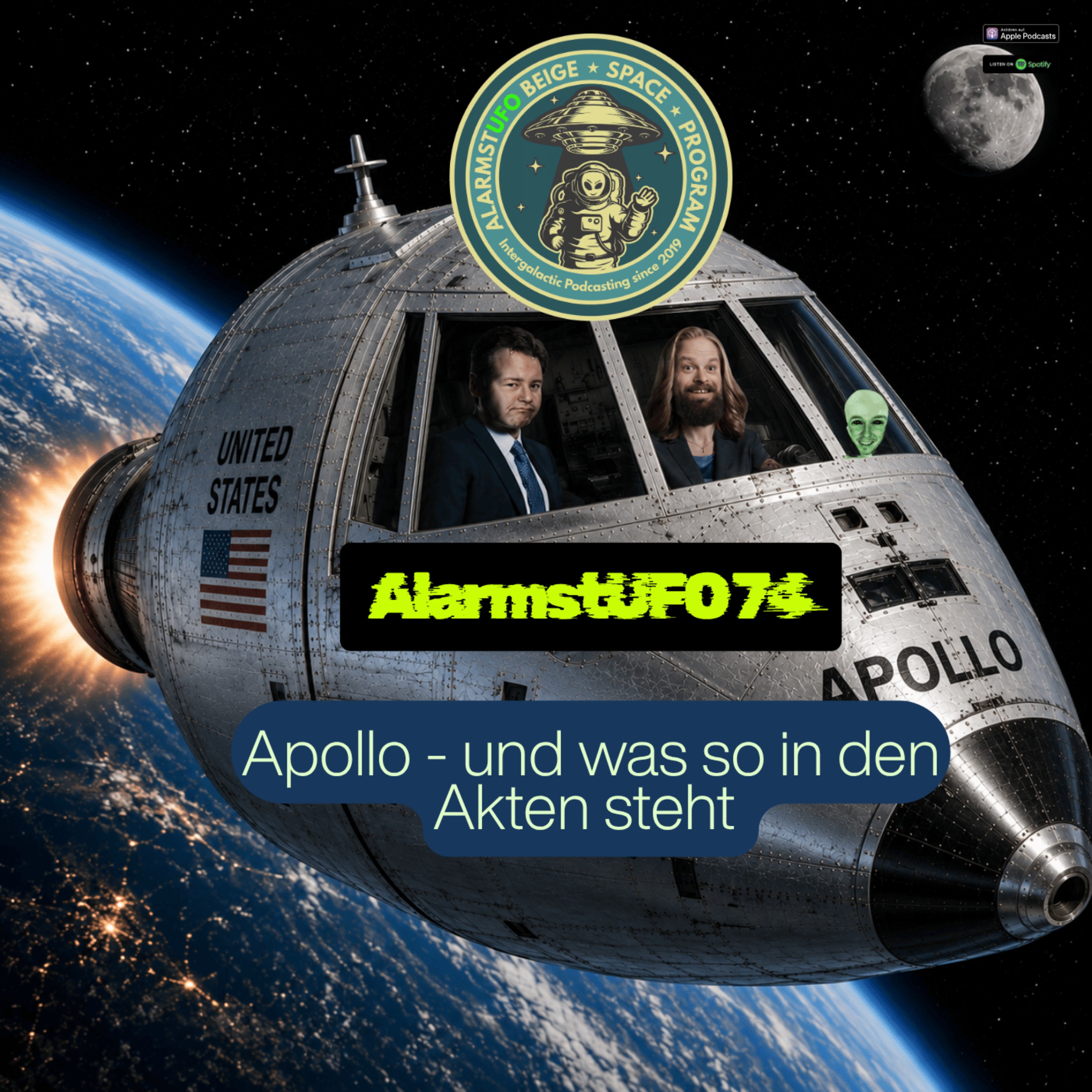 AlarmSTUFO# 74 - Apollo und was so in den Akten steht episode artwork