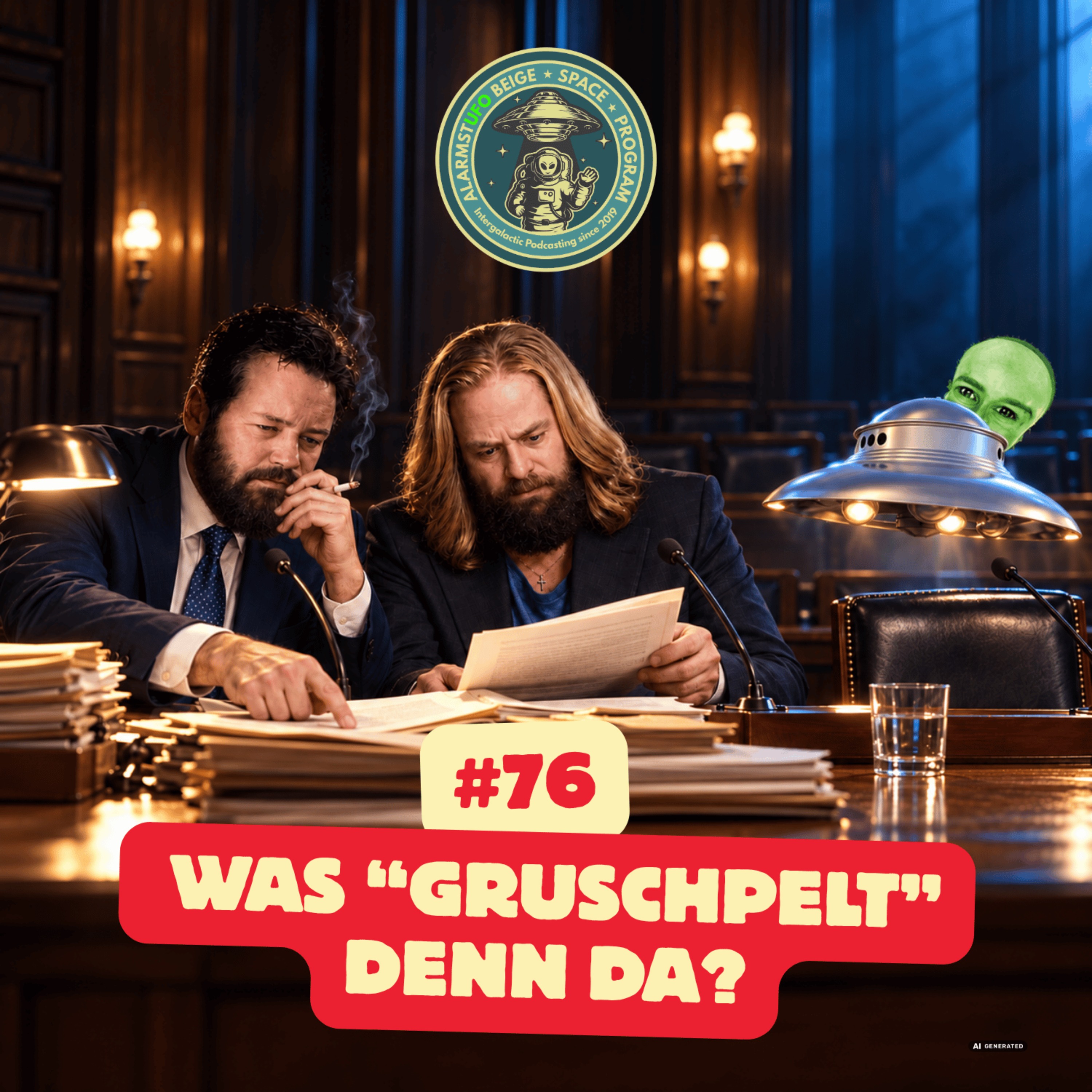 AlarmstUFO - Der Podcast für UFO-Jäger und Alienfreunde!
