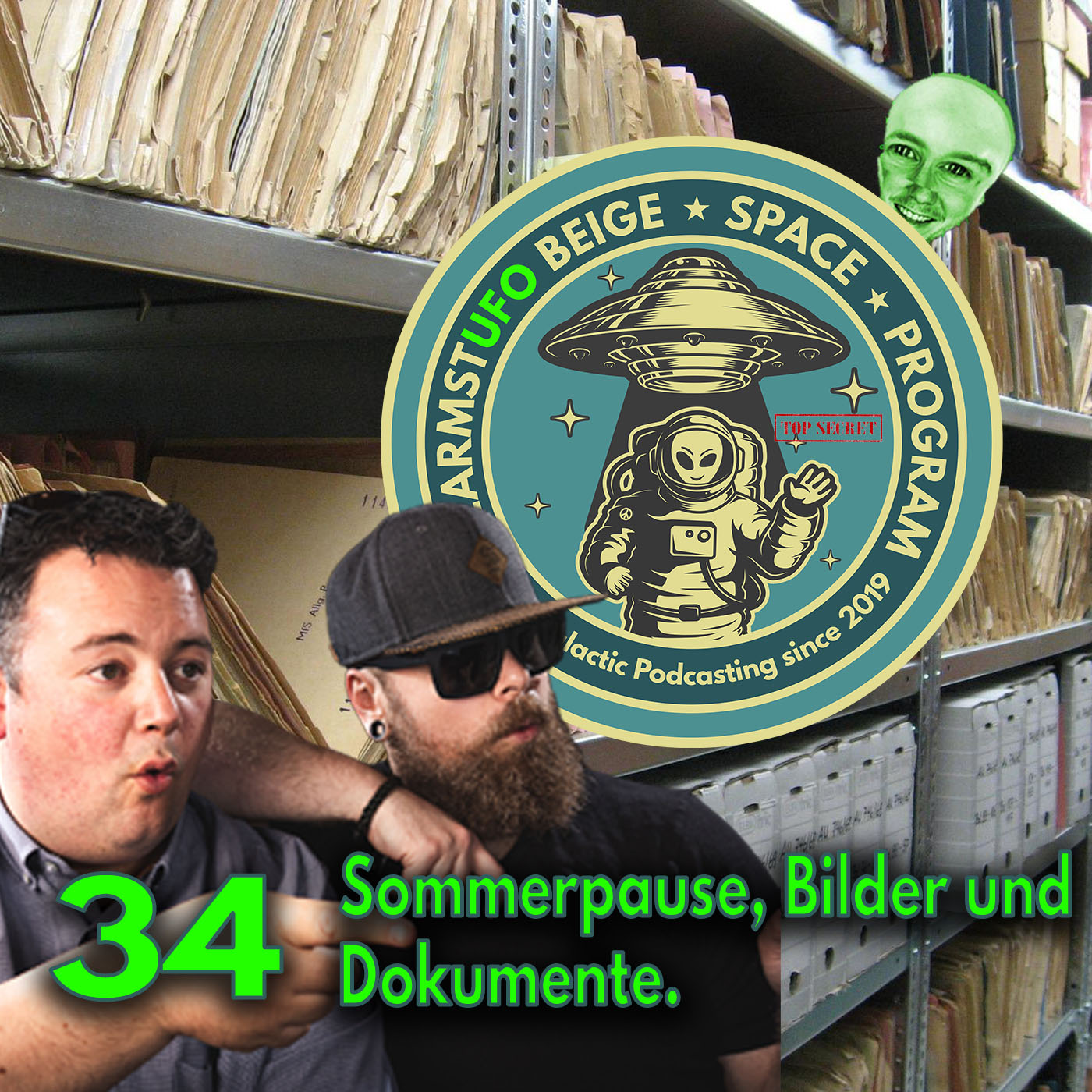 AlarmstUFO - Der Podcast für UFO-Jäger und Alienfreunde!