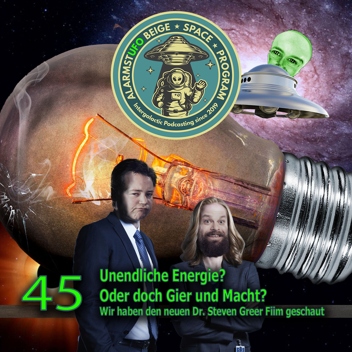 AlarmstUFO - Der Podcast für UFO-Jäger und Alienfreunde!