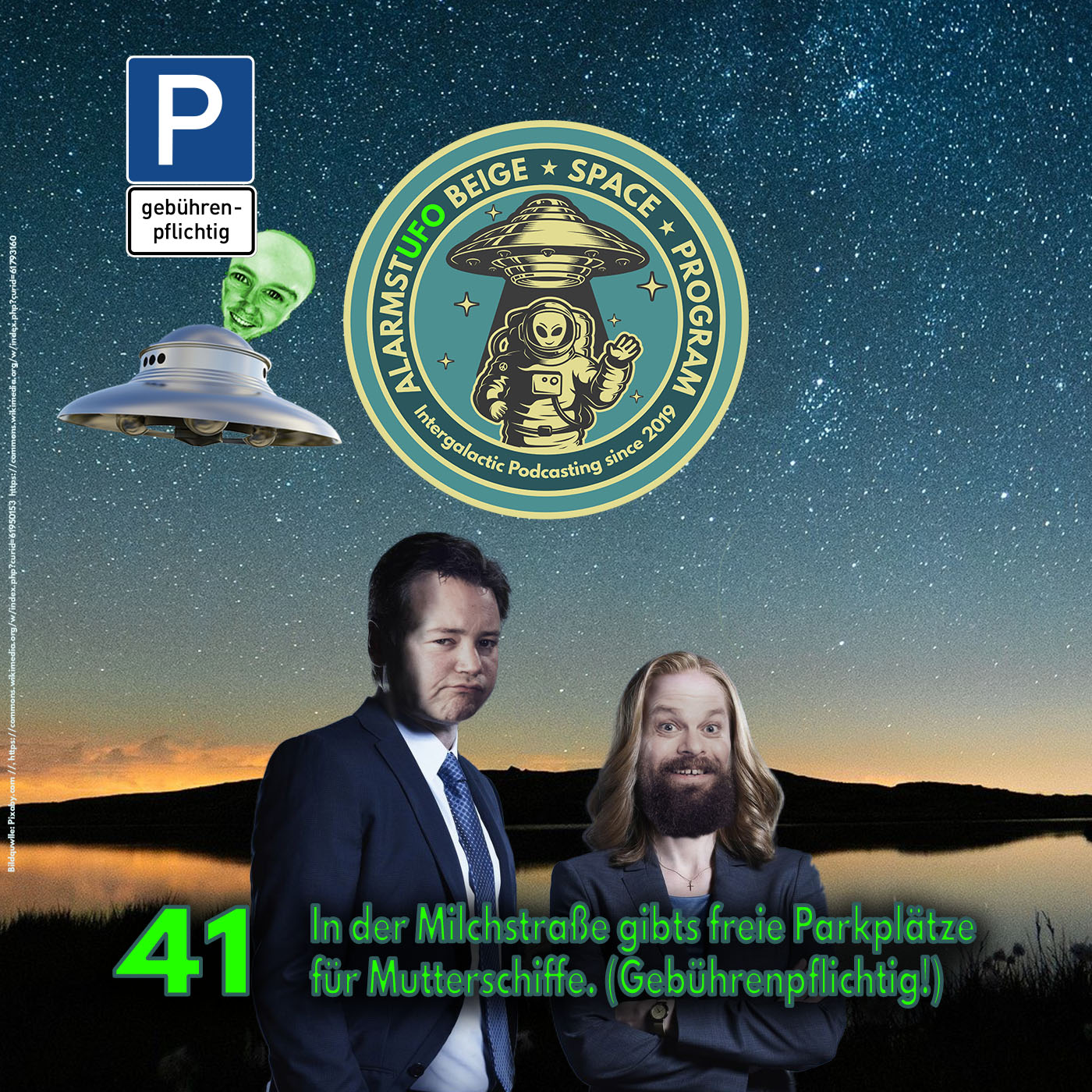 AlarmstUFO - Der Podcast für UFO-Jäger und Alienfreunde!