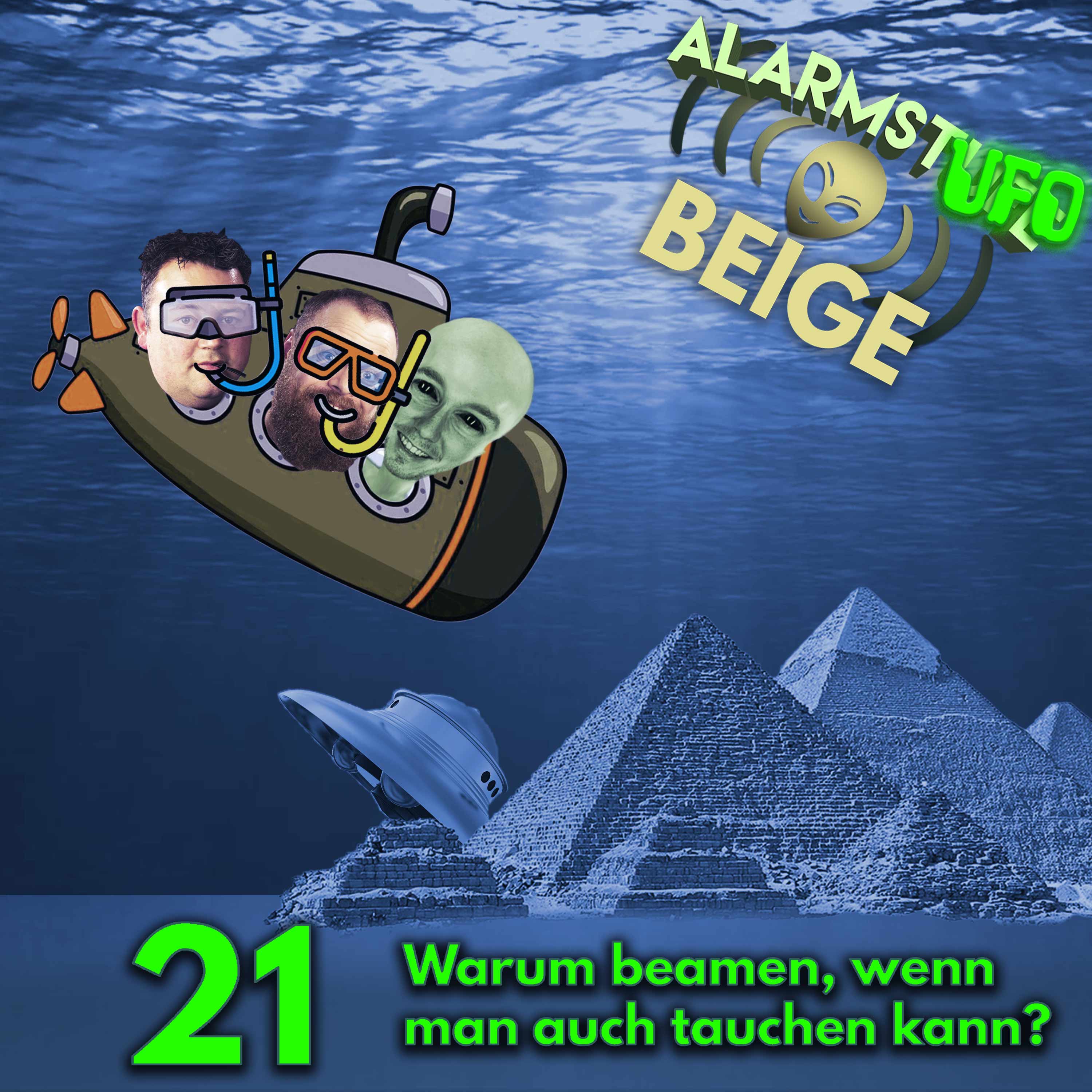 AlarmstUFO - Der Podcast für UFO-Jäger und Alienfreunde!