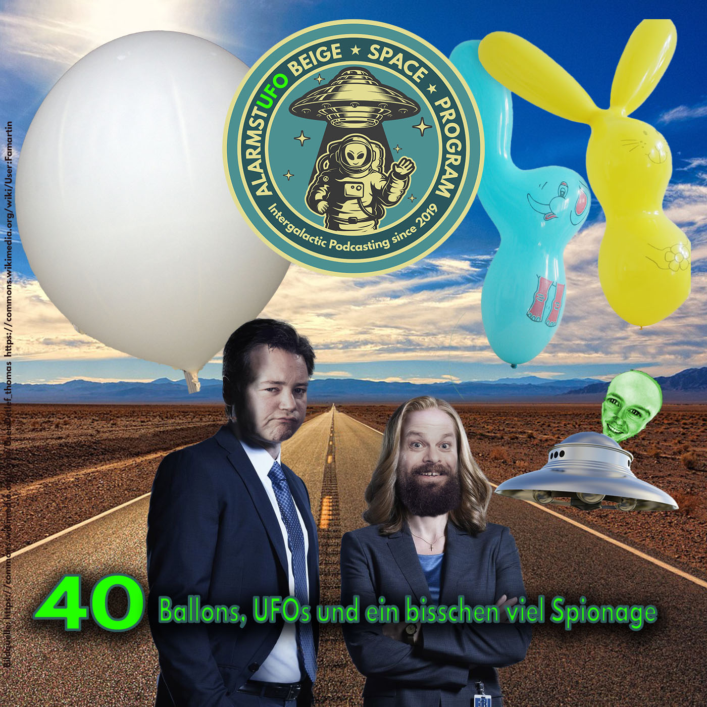 AlarmstUFO - Der Podcast für UFO-Jäger und Alienfreunde!