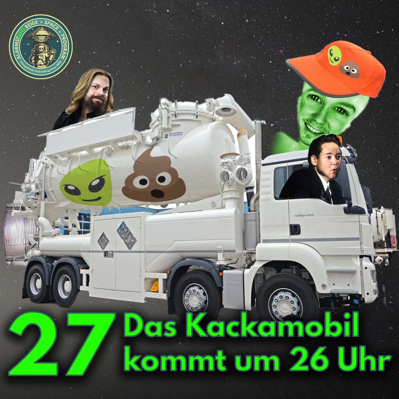 AlarmstUFO - Der Podcast für UFO-Jäger und Alienfreunde!