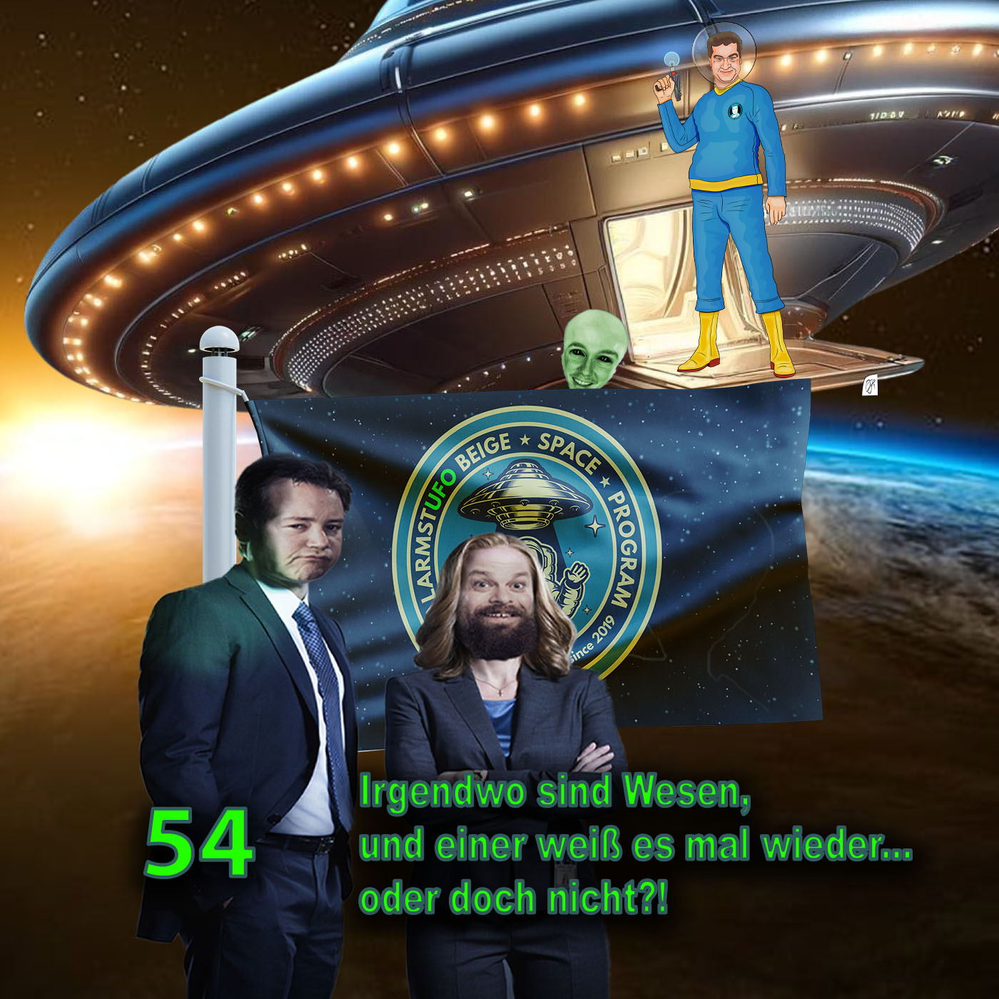 AlarmstUFO - Der Podcast für UFO-Jäger und Alienfreunde!