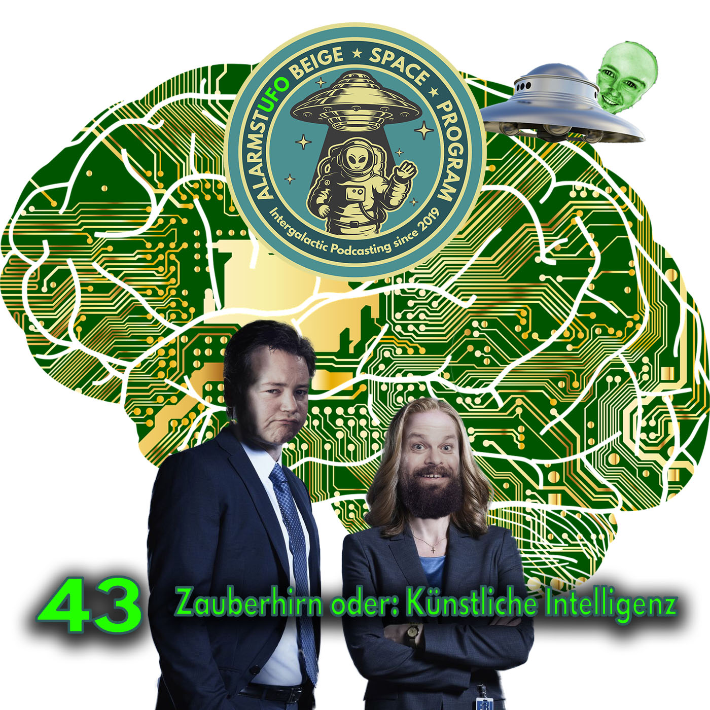 AlarmstUFO - Der Podcast für UFO-Jäger und Alienfreunde!