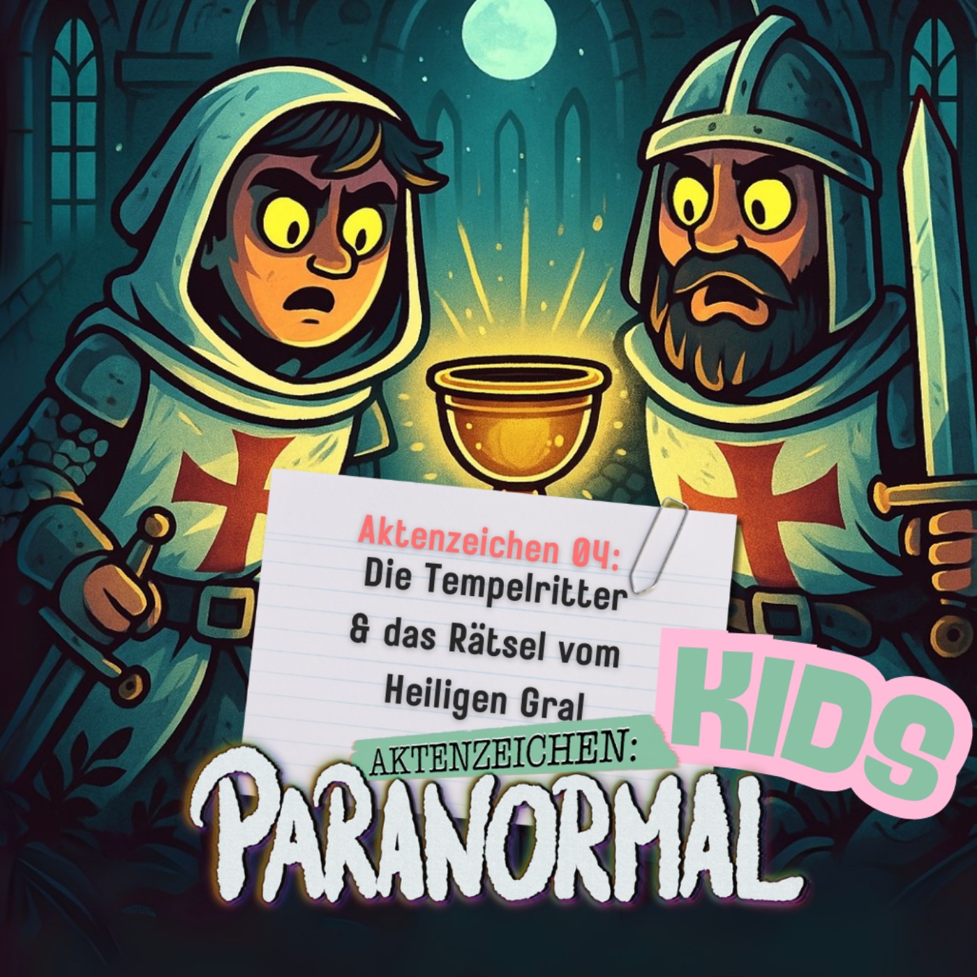 AZ KIDS #04 - Die Tempelritter & das Rätsel vom Heiligen Gral episode artwork