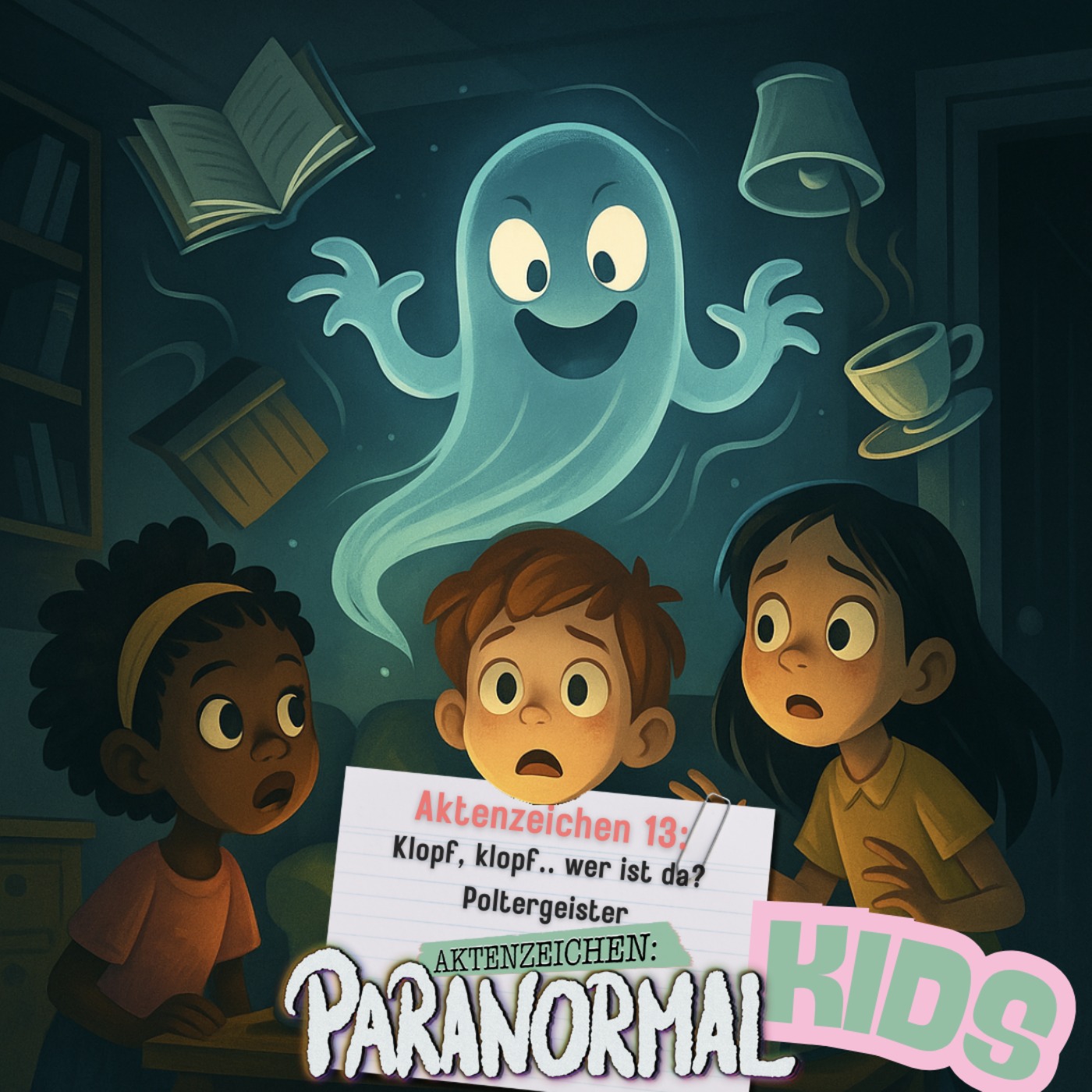 AZ KIDS #13 - Klopf, klopf.. wer ist da? Poltergeister! episode artwork