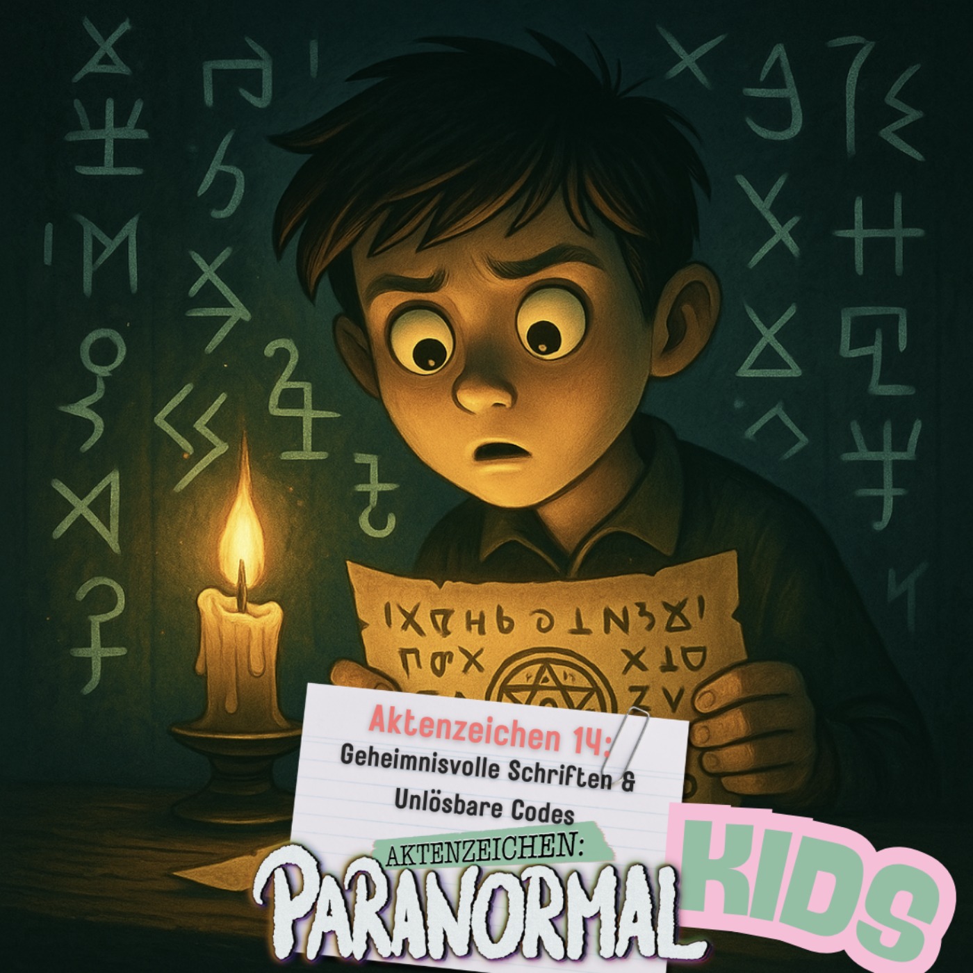 AZ KIDS #14 - Geheimnisvolle Schriften & Unlösbare Codes episode artwork
