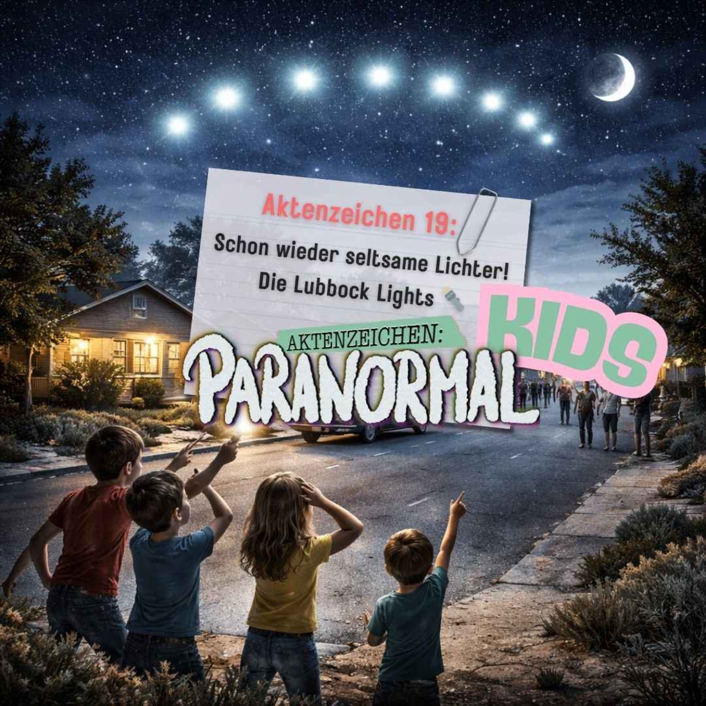 AZ KIDS #19 - Schon wieder seltsame Lichter! Die Lubbock Lights 🔦 episode artwork