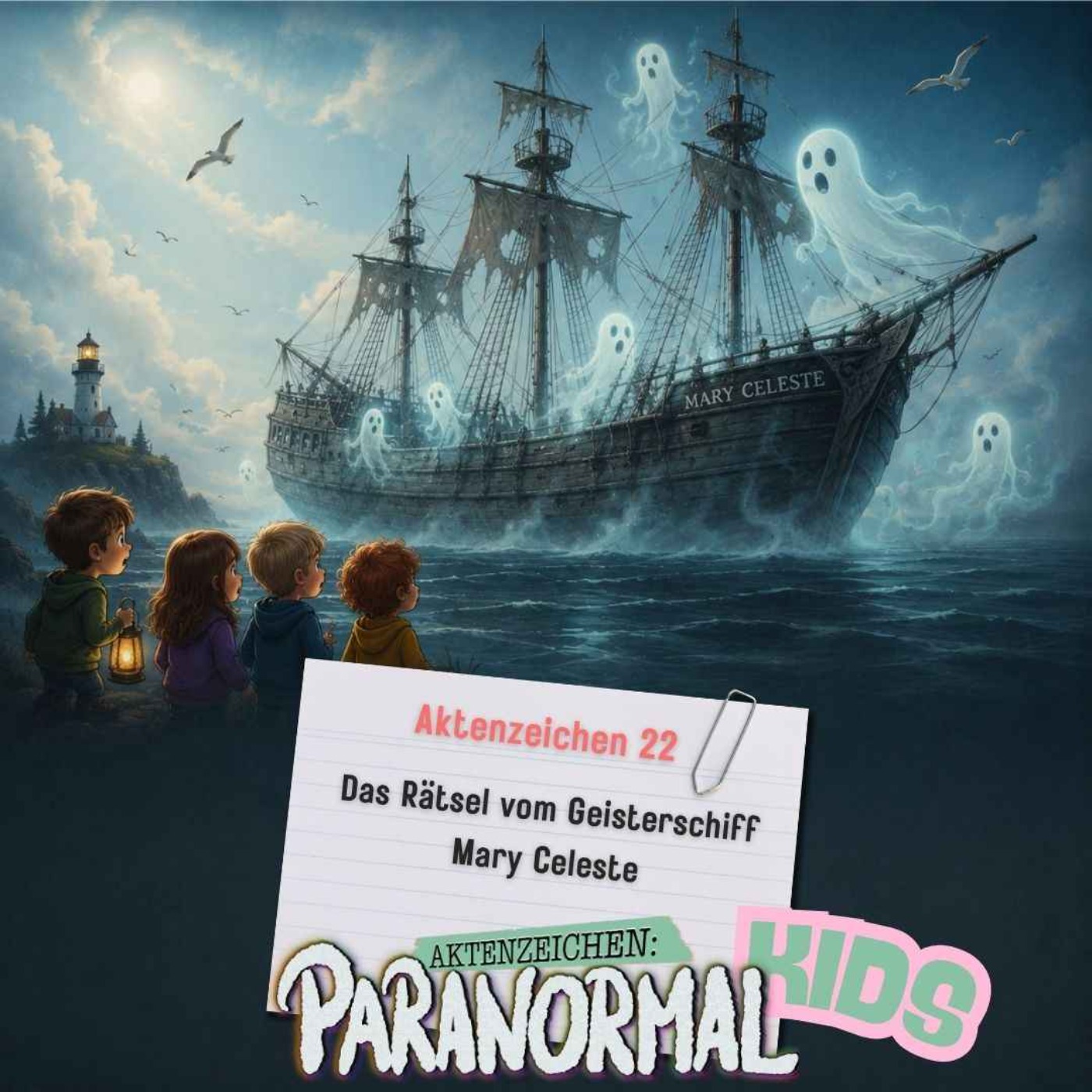 AZ KIDS #22 - Das Rätsel vom Geisterschiff Mary Celeste episode artwork