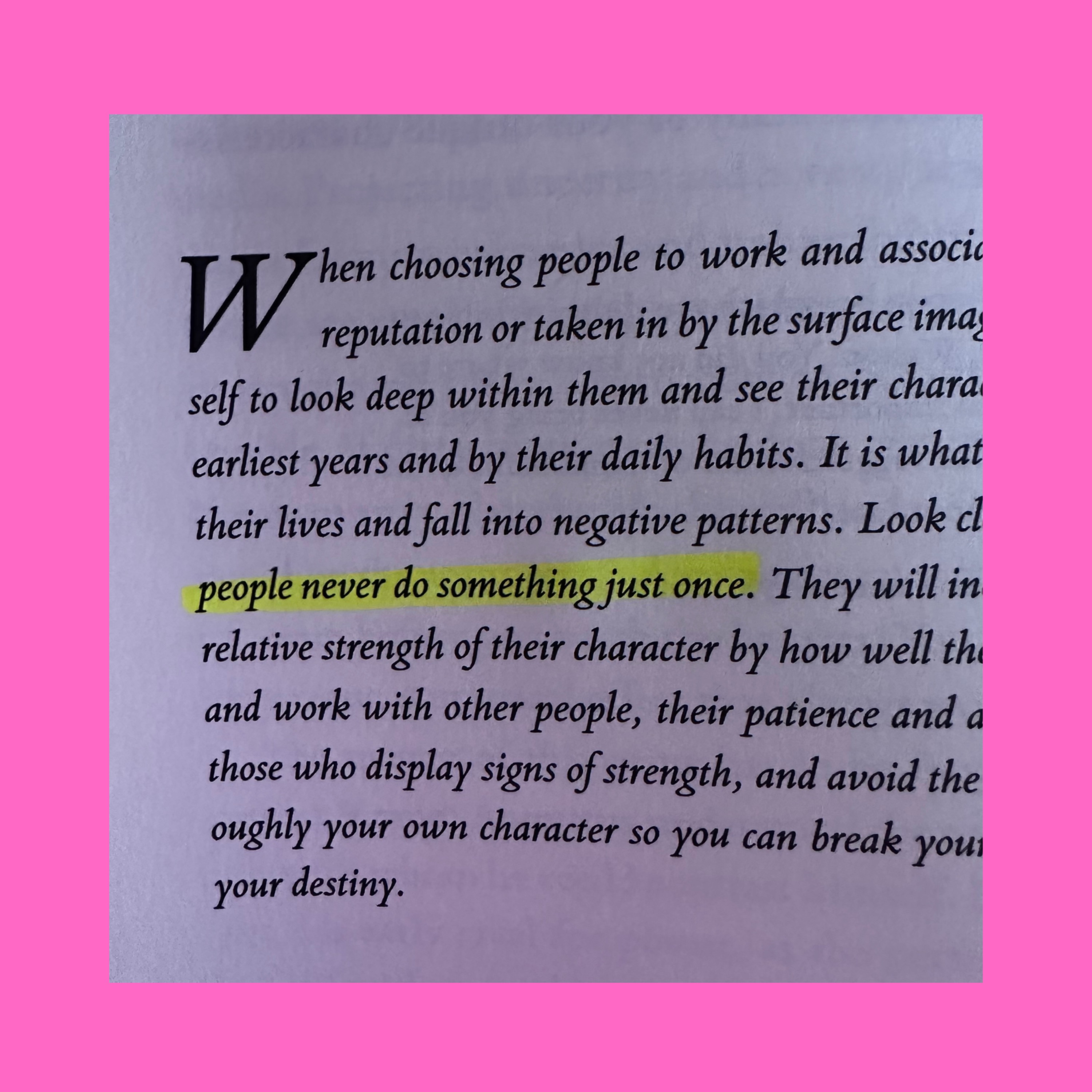 Girly law of power #25: Treat excuses as data, not truth