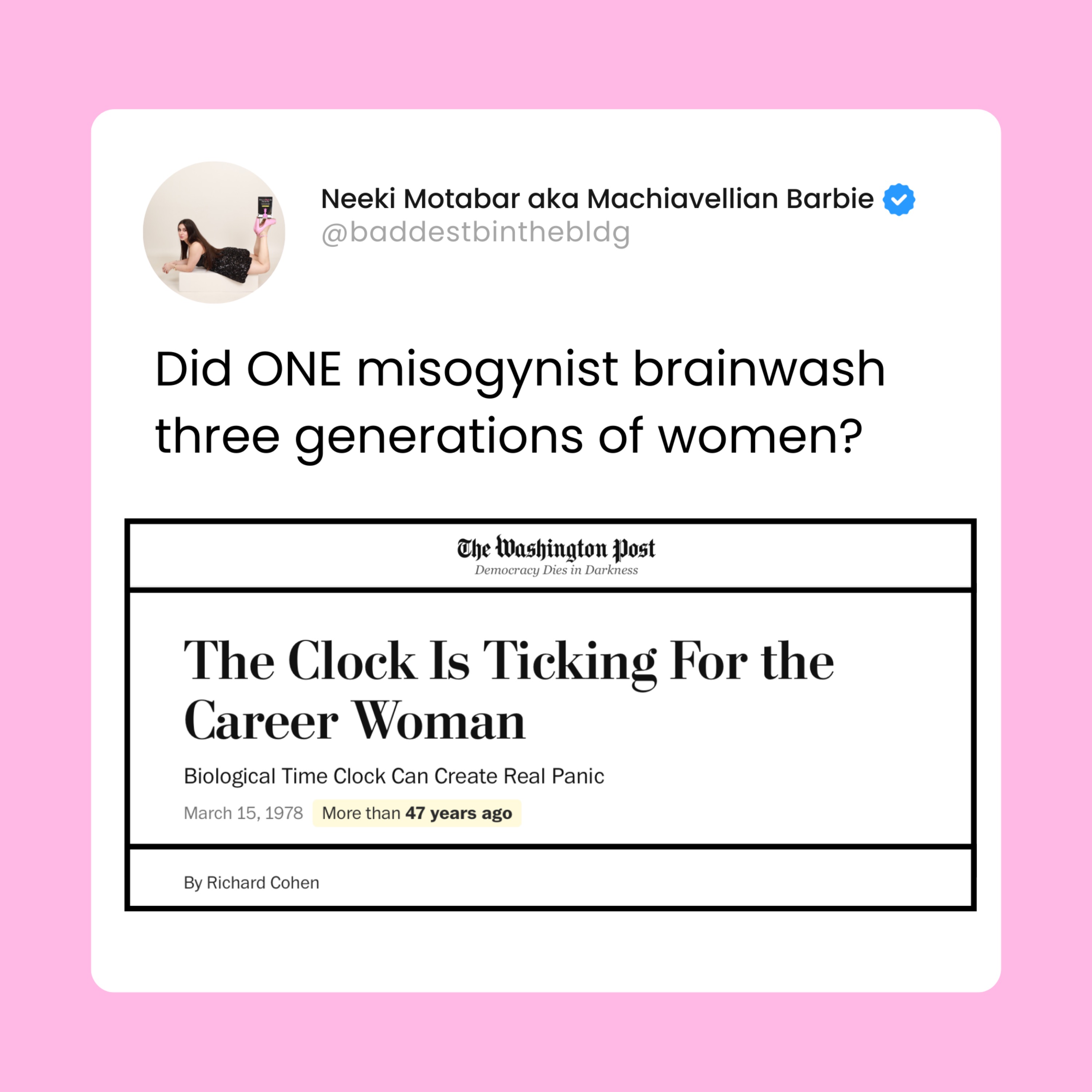 The Baddest Bitch in the Building