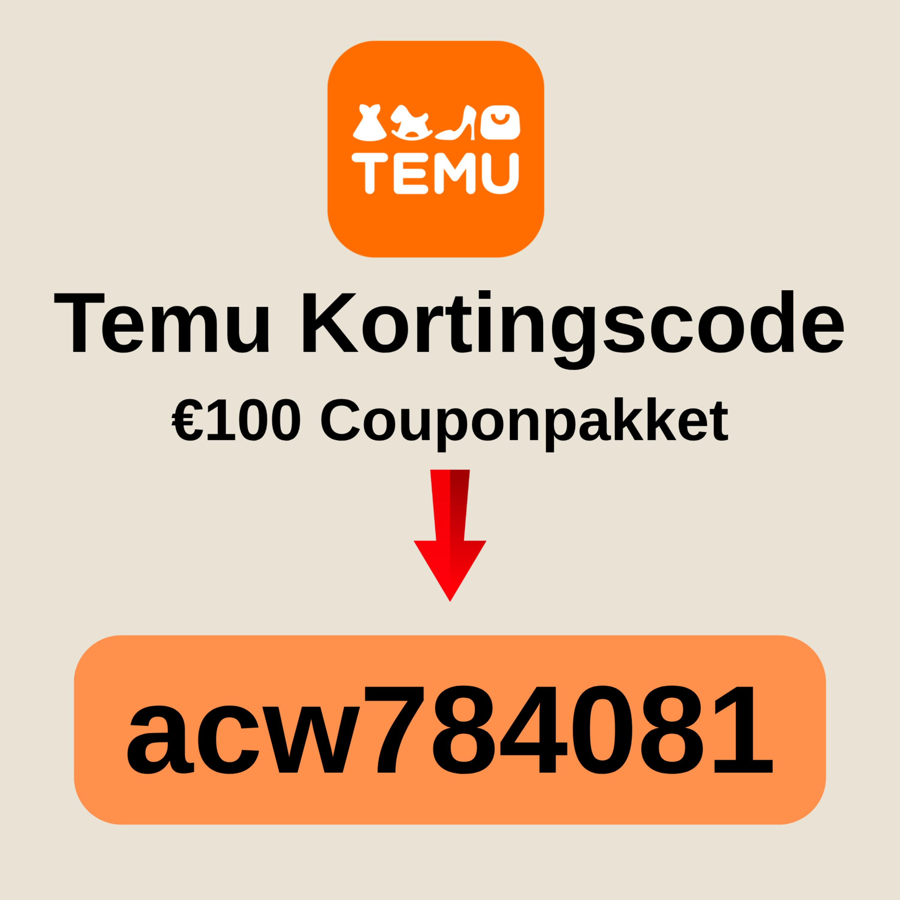 Temu Kortingscode België