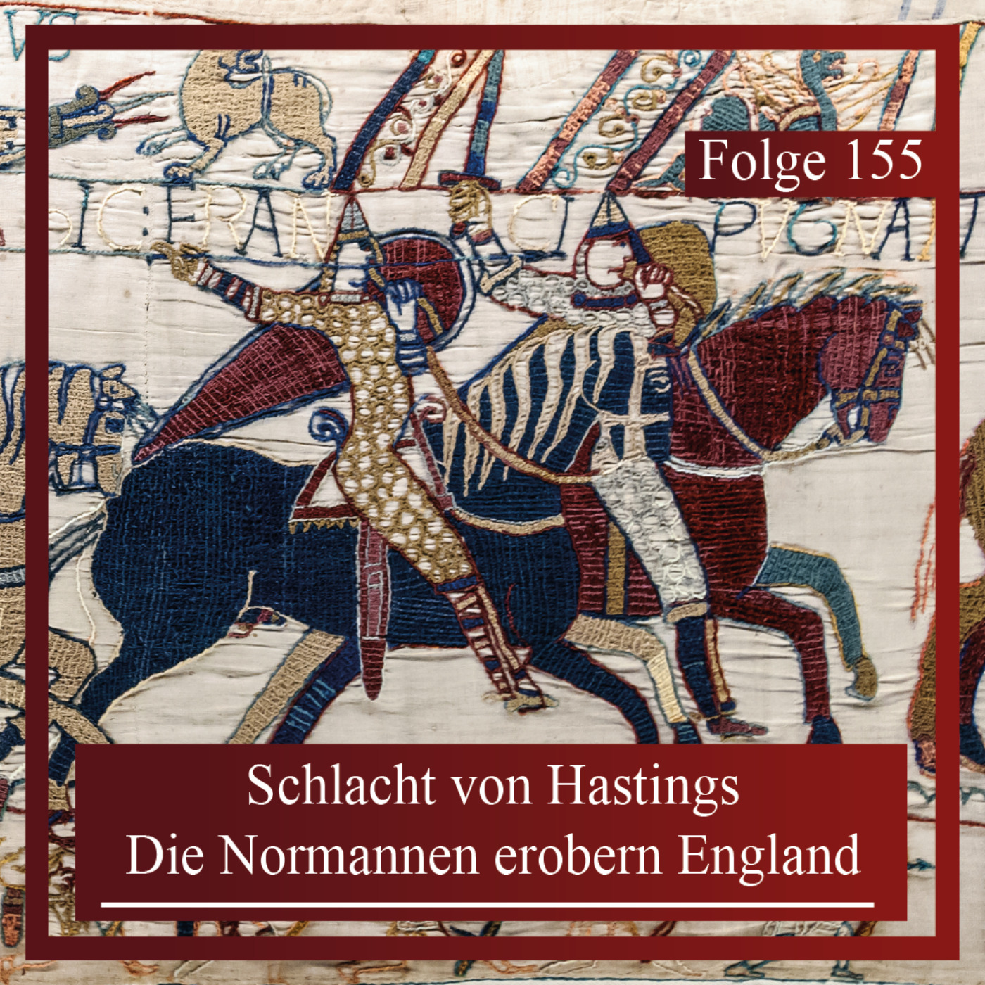 Schlacht von Hastings. Die Normannen erobern England