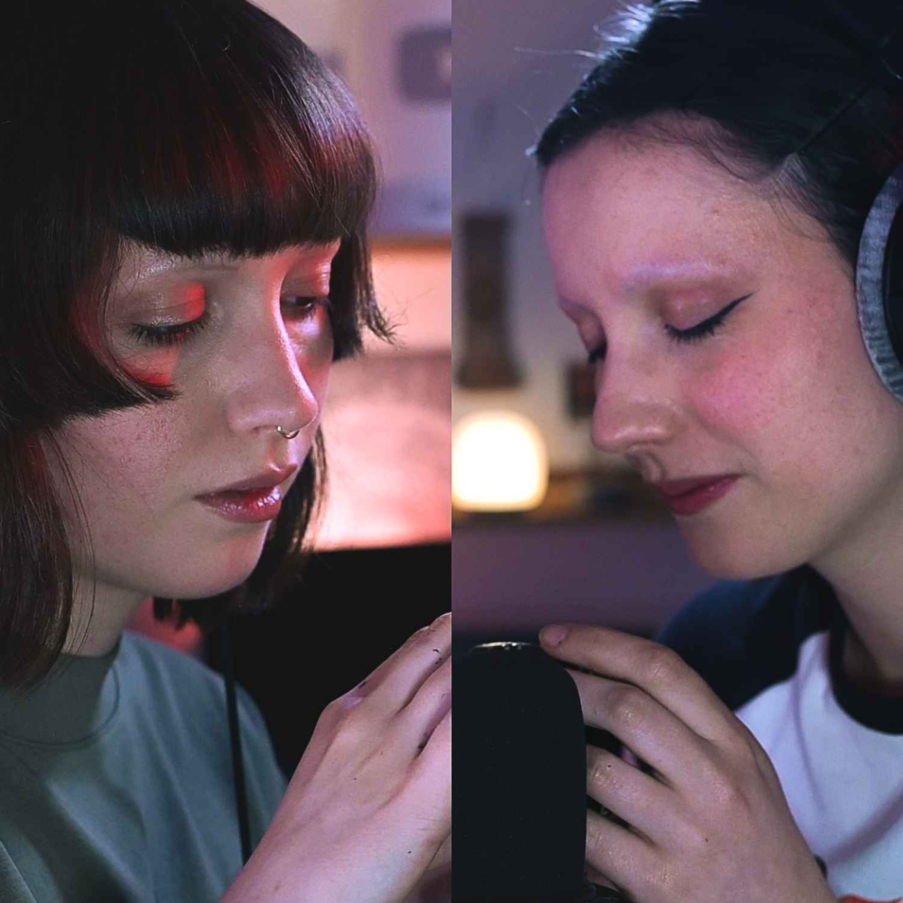 Un enregistrement ASMR à deux