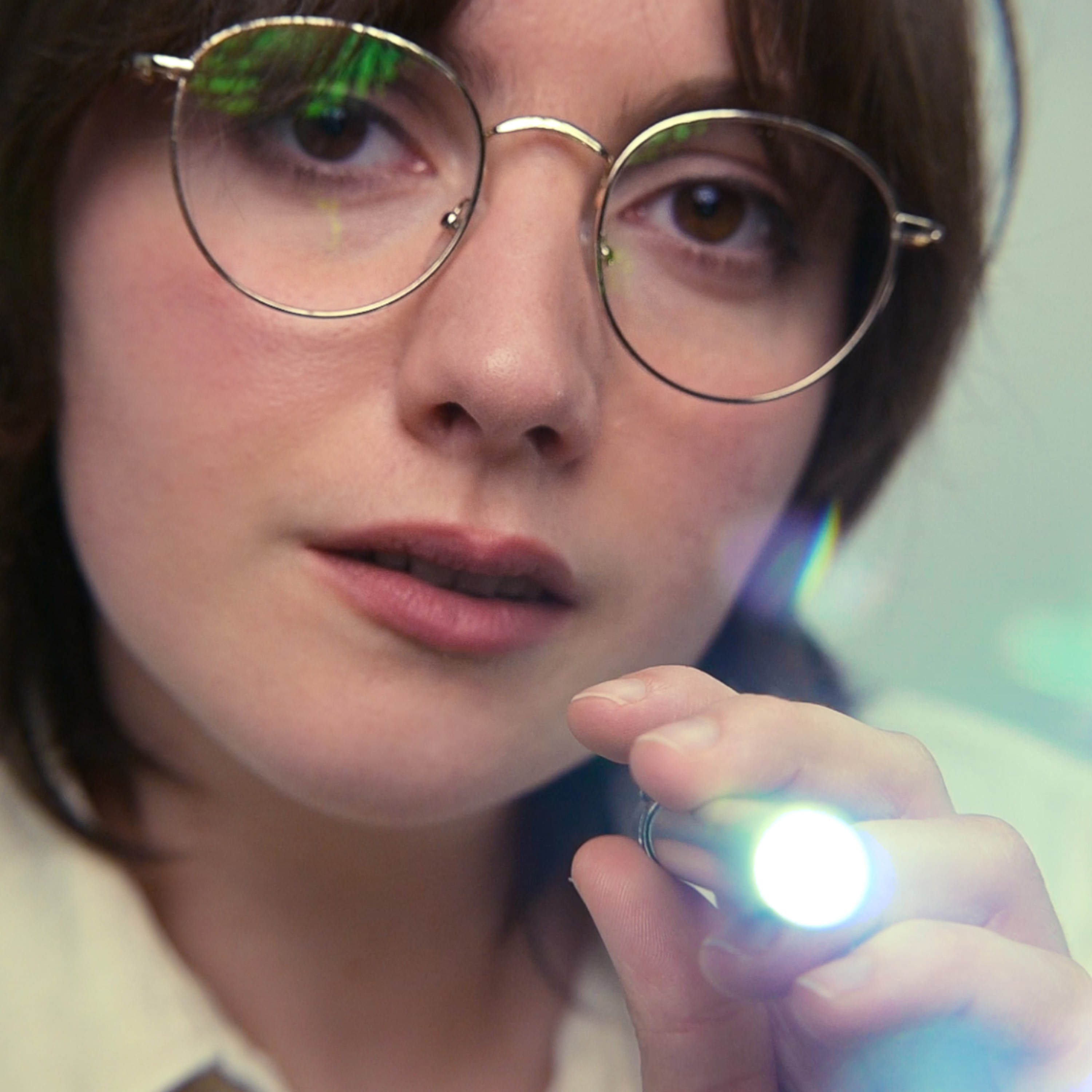 Asmr - Examen des yeux 🔎 [Avec la pluie en fond]
