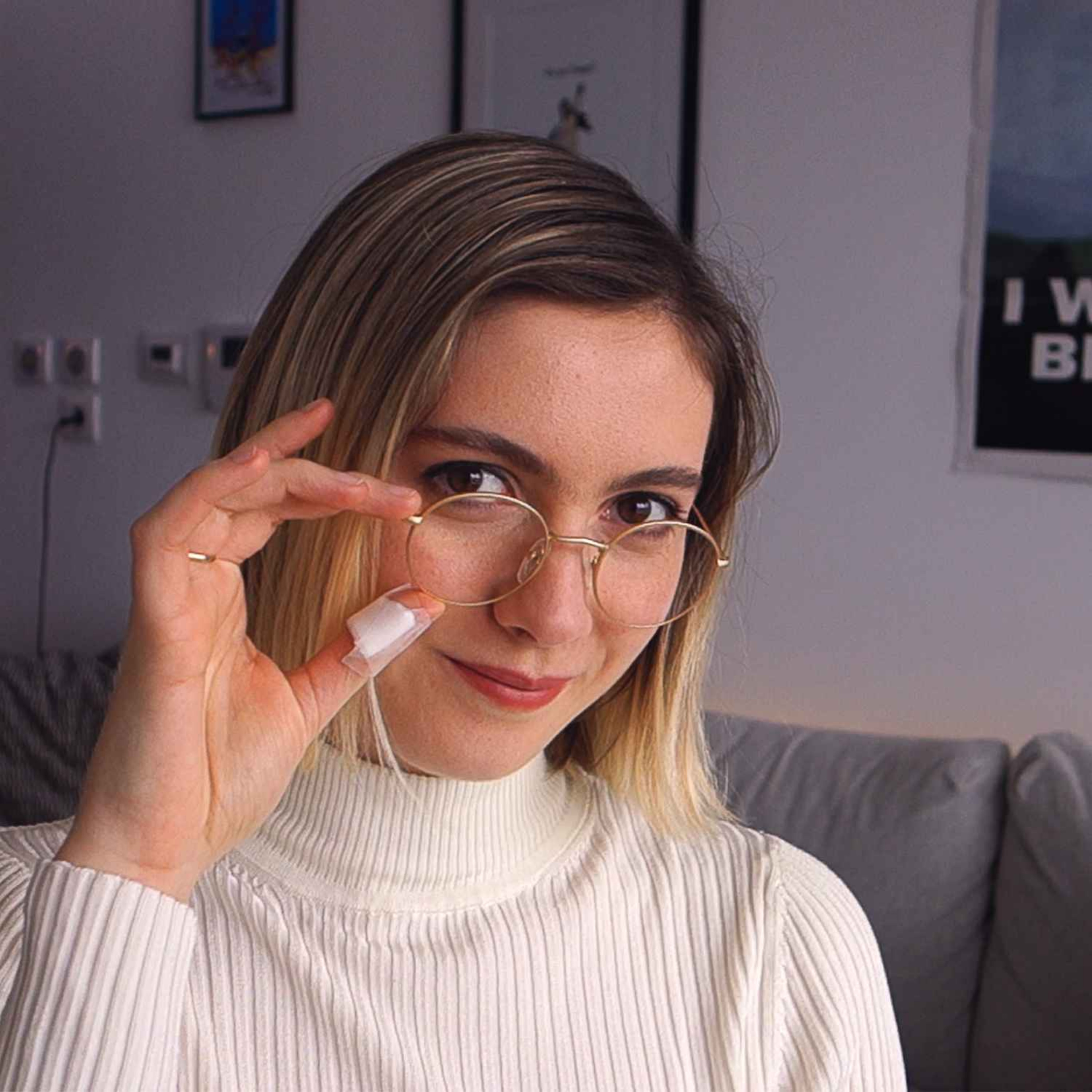 ASMR - Glasses Fitting (with eye exam and face measuring)