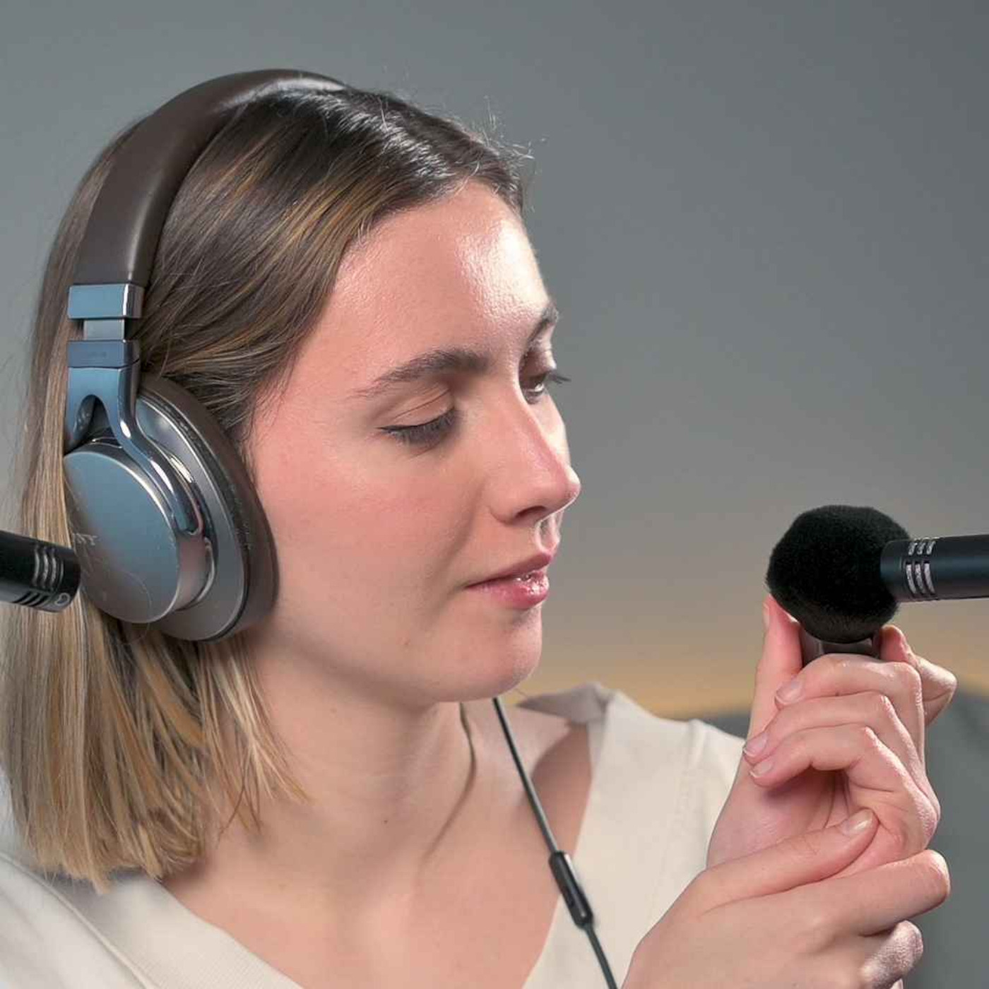 ASMR - New Microphones Trigger Test (Up close, ear to ear, whispered)