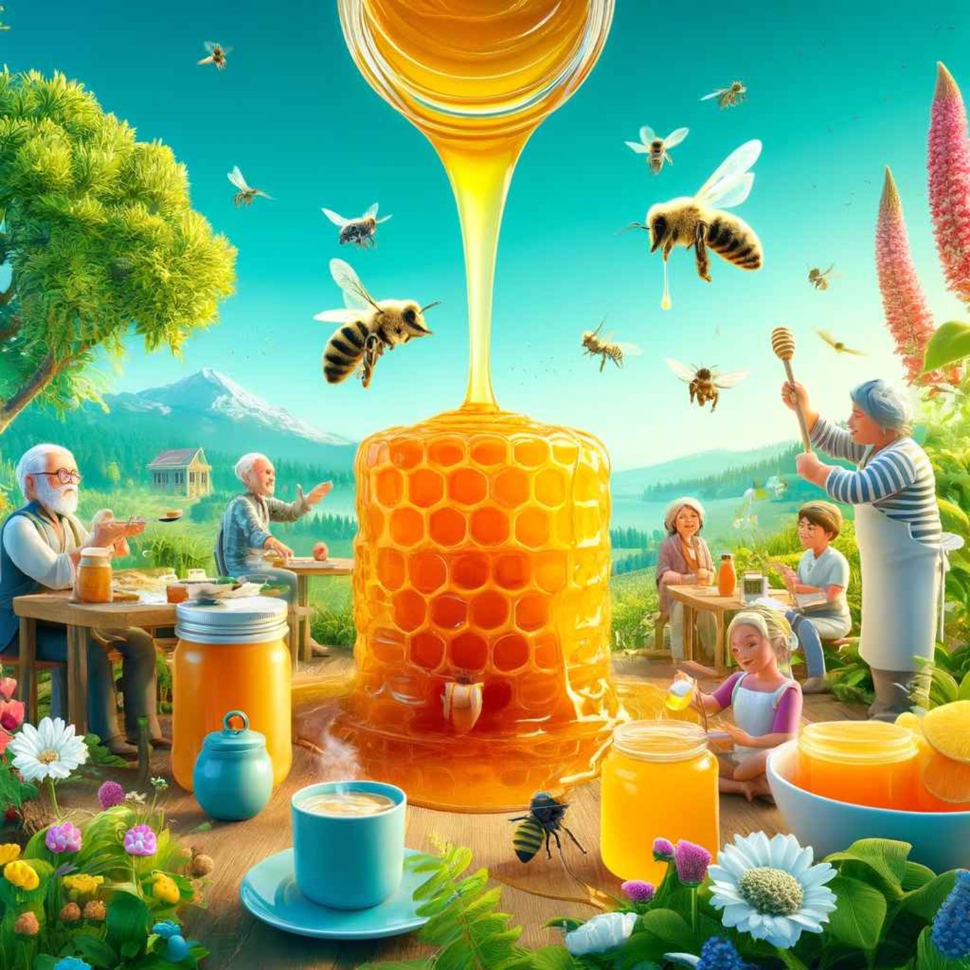 Instant Stress N°18: Le #miel, riche en #antioxydant ! Une histoire aussi des #abeilles... episode artwork