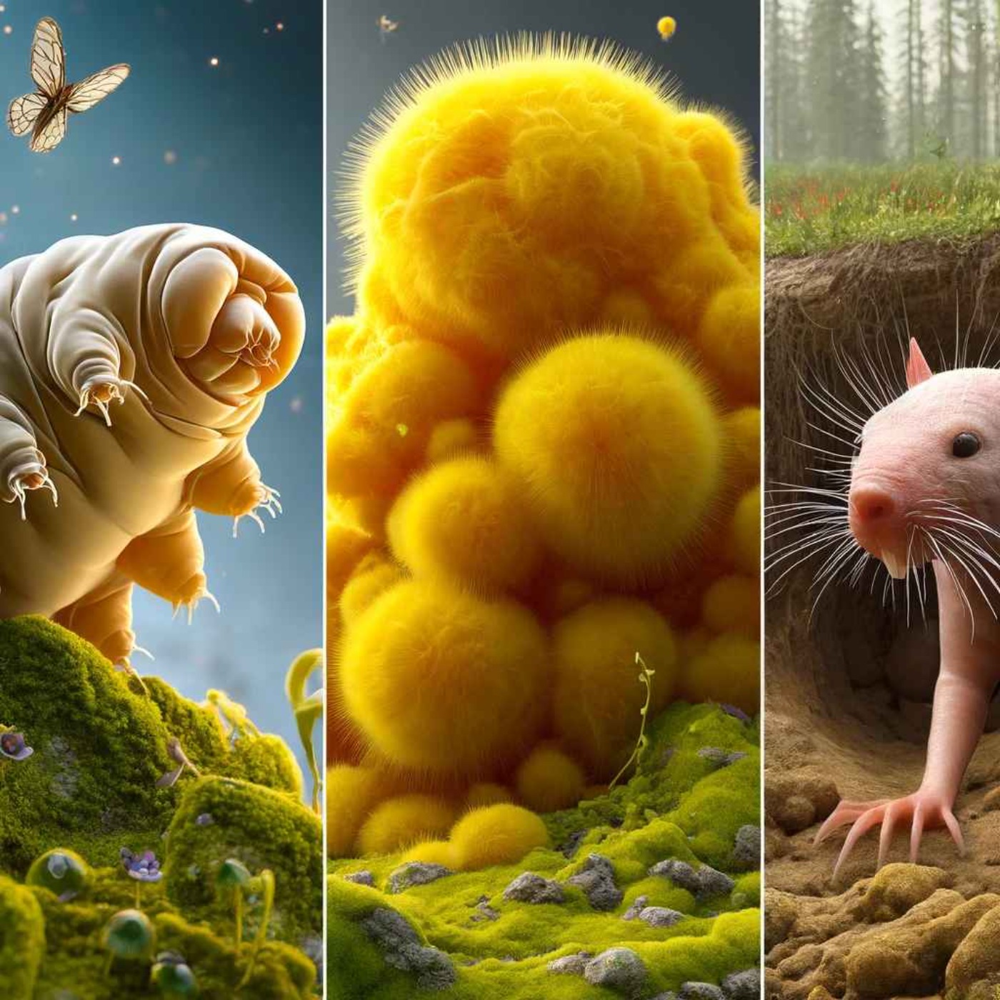 Instant Stress N°20: Les super pouvoirs du #blob, #tardigrade et #RatTaupeNu ! #secret #longévité episode artwork