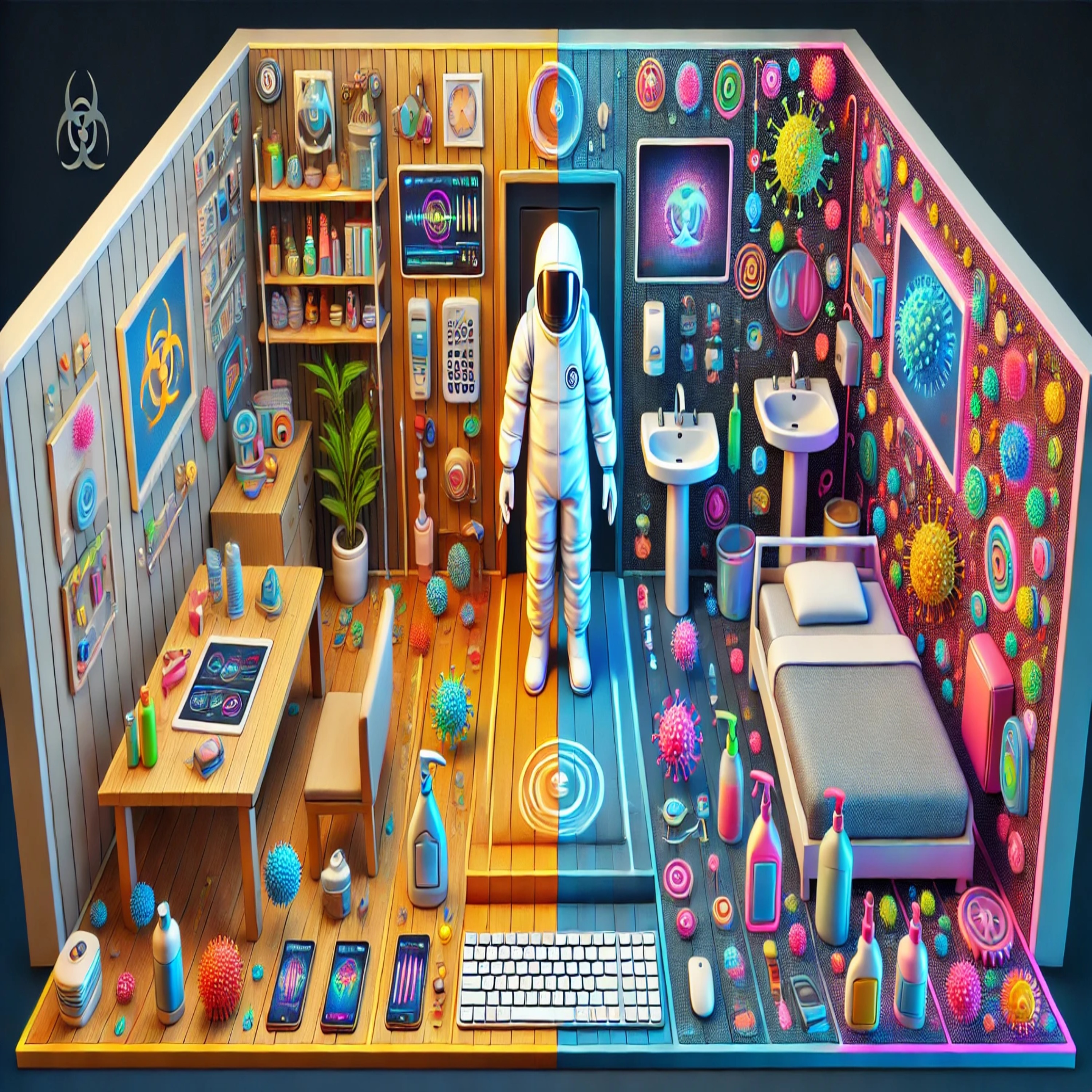 Instant Stress N°136: #hygiène au #quotidien ... une histoire de #microbes ! #santé #peau #maison episode artwork